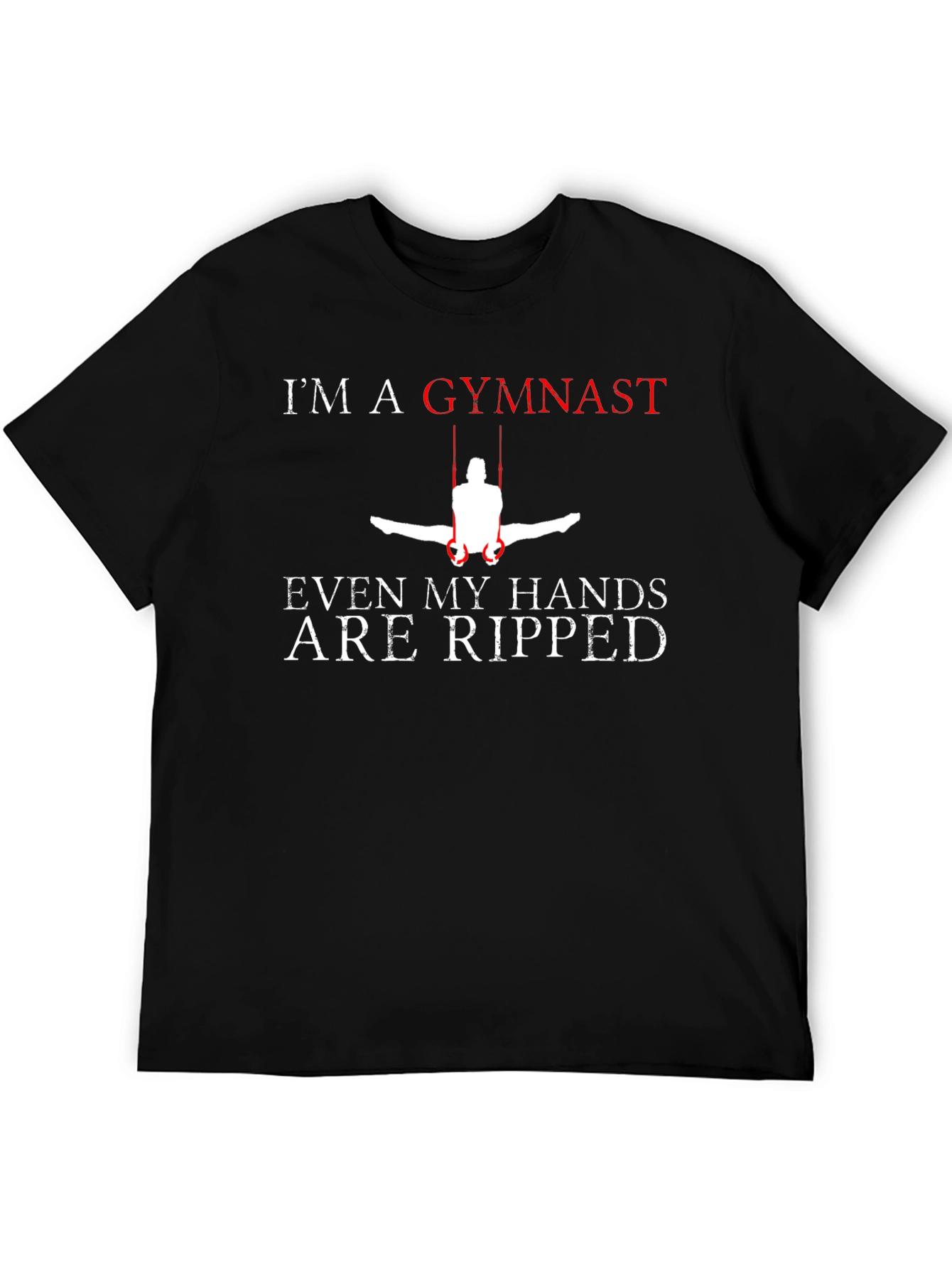 Gymnast Ripped Hands Graphic Tee