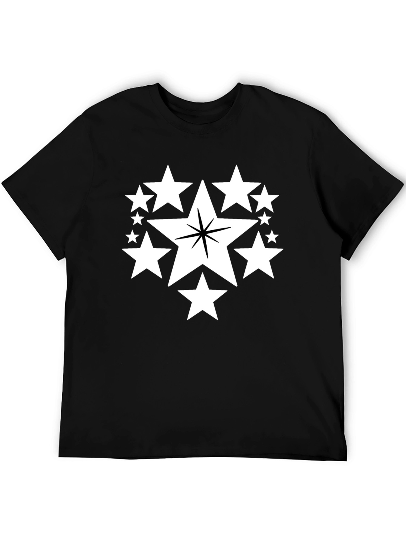 Star Graphic Black T-Shirt