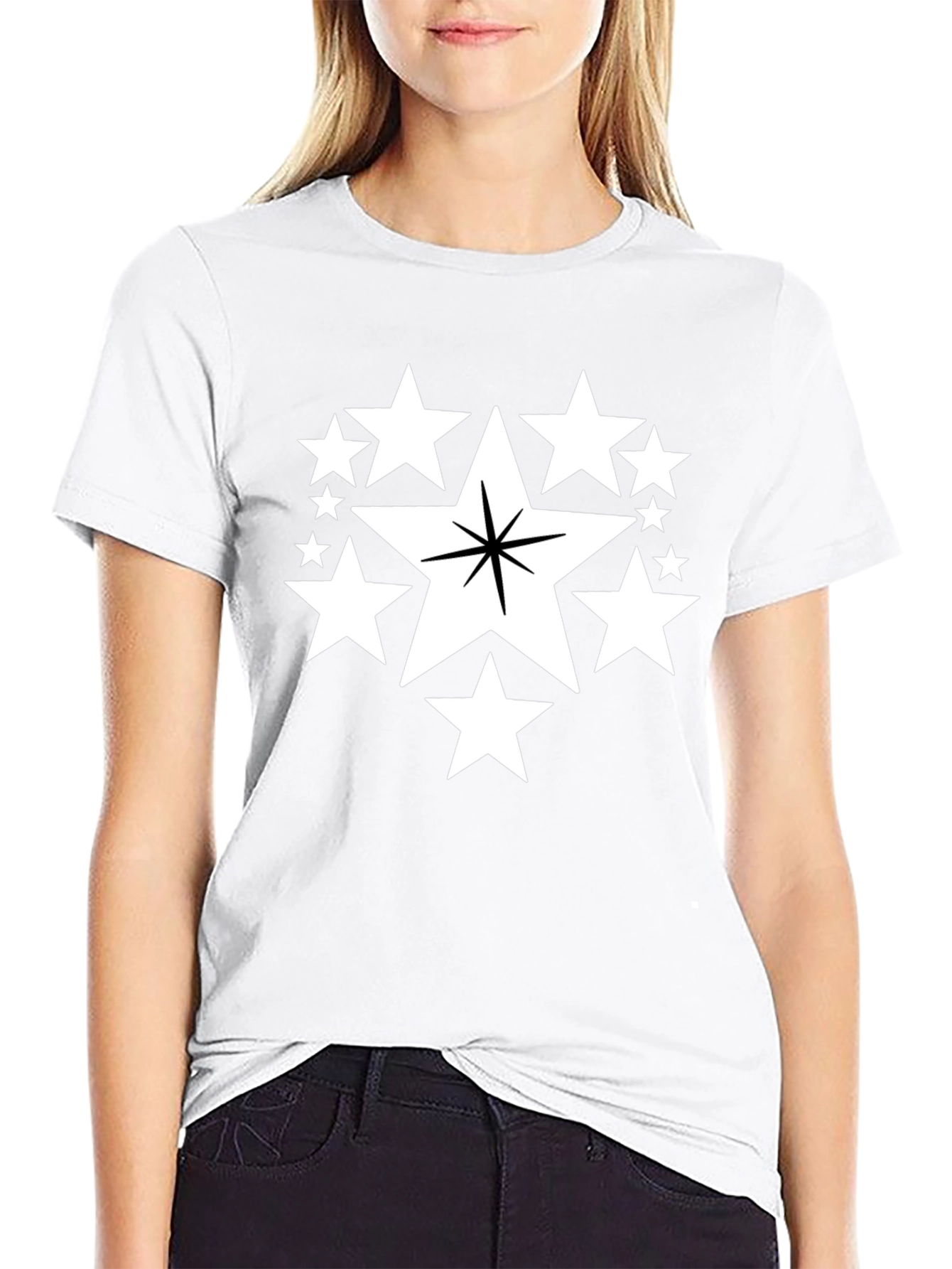 Star Graphic Black T-Shirt