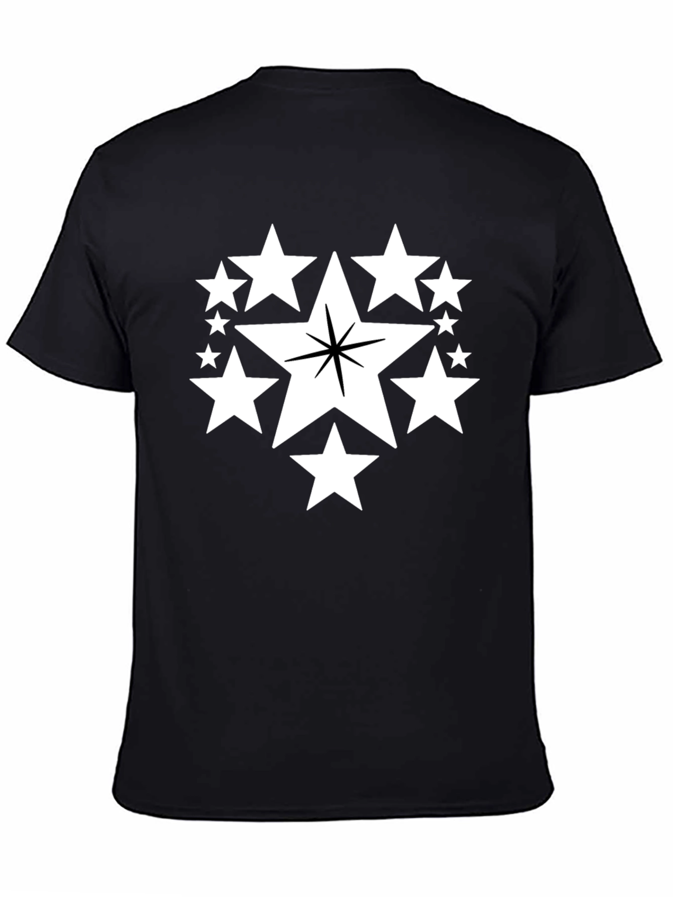 Star Graphic Black T-Shirt