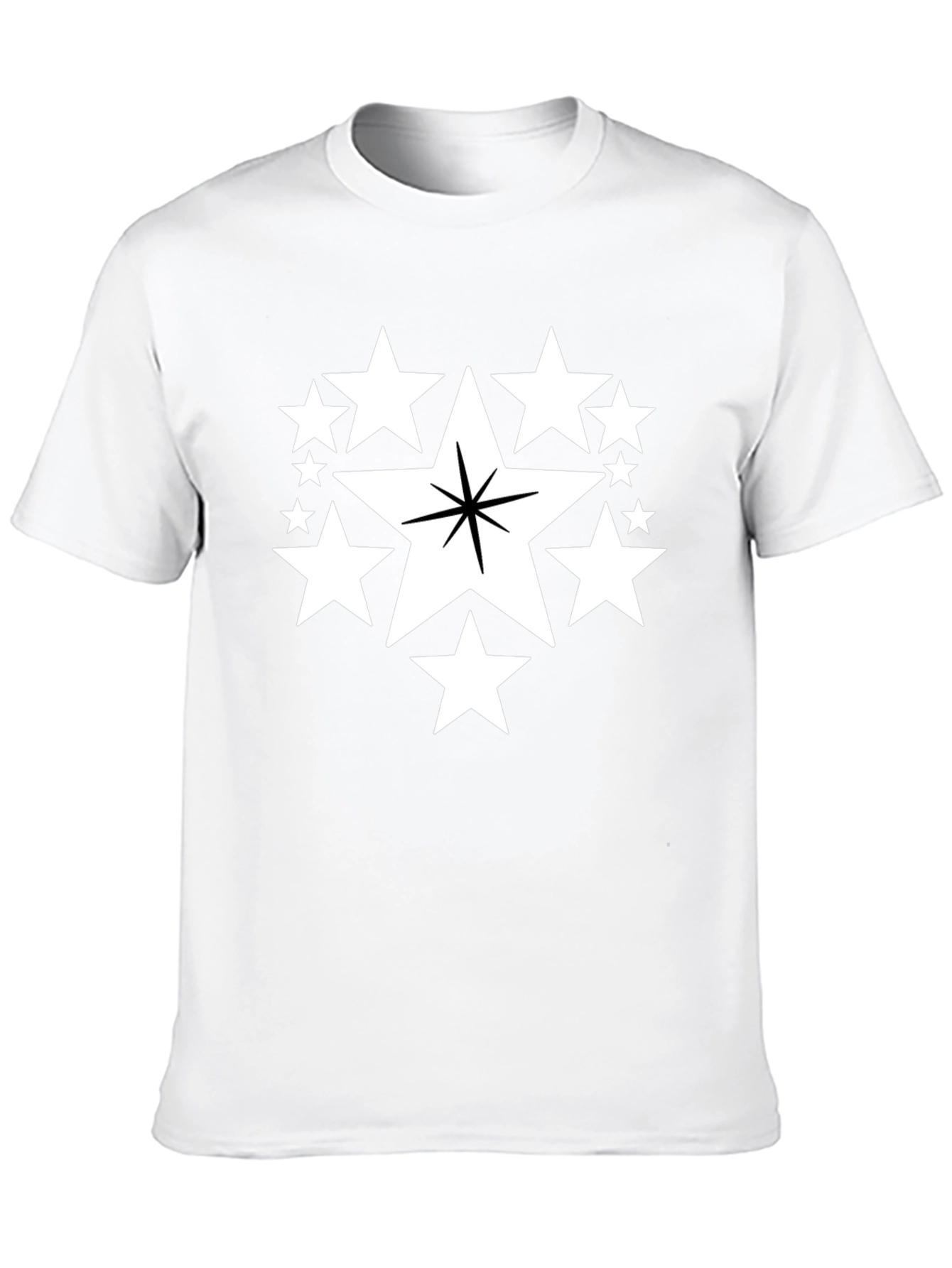 Star Graphic Black T-Shirt