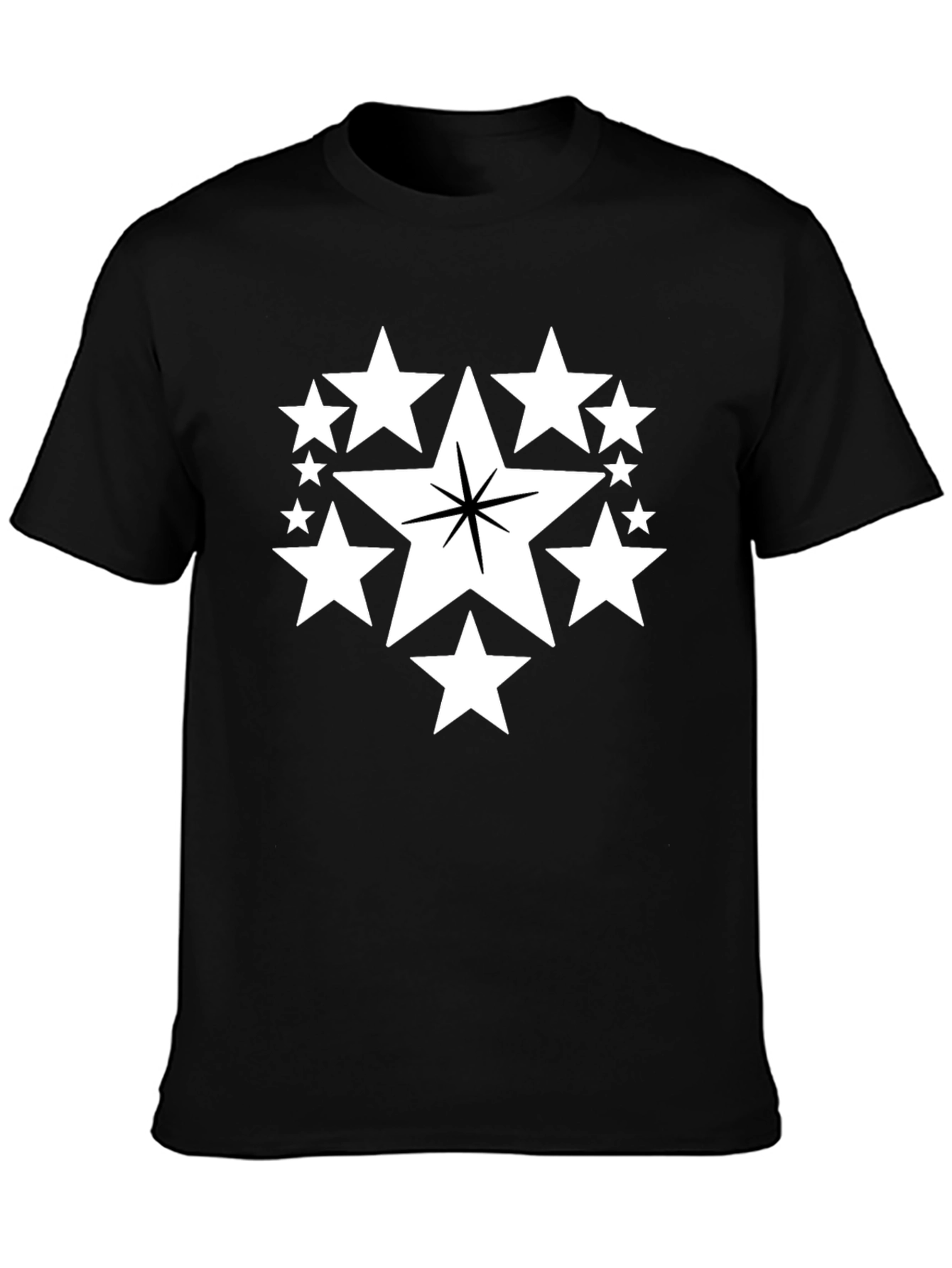 Star Graphic Black T-Shirt