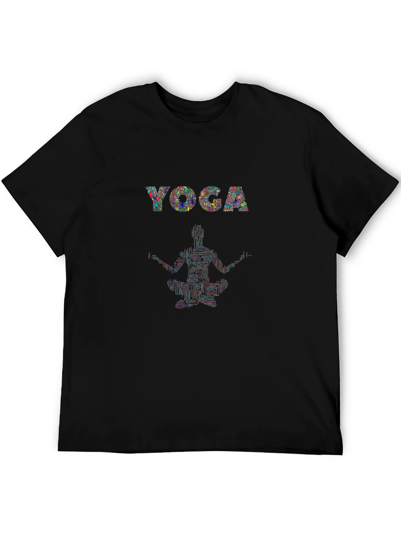 Yoga Graphic T-Shirt - Meditative Style Comfortable Fit
