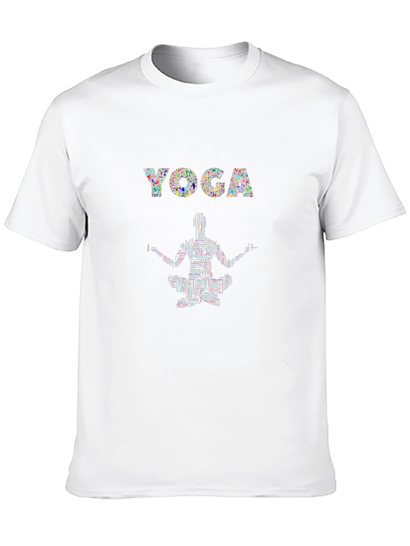 Yoga Graphic T-Shirt - Meditative Style Comfortable Fit