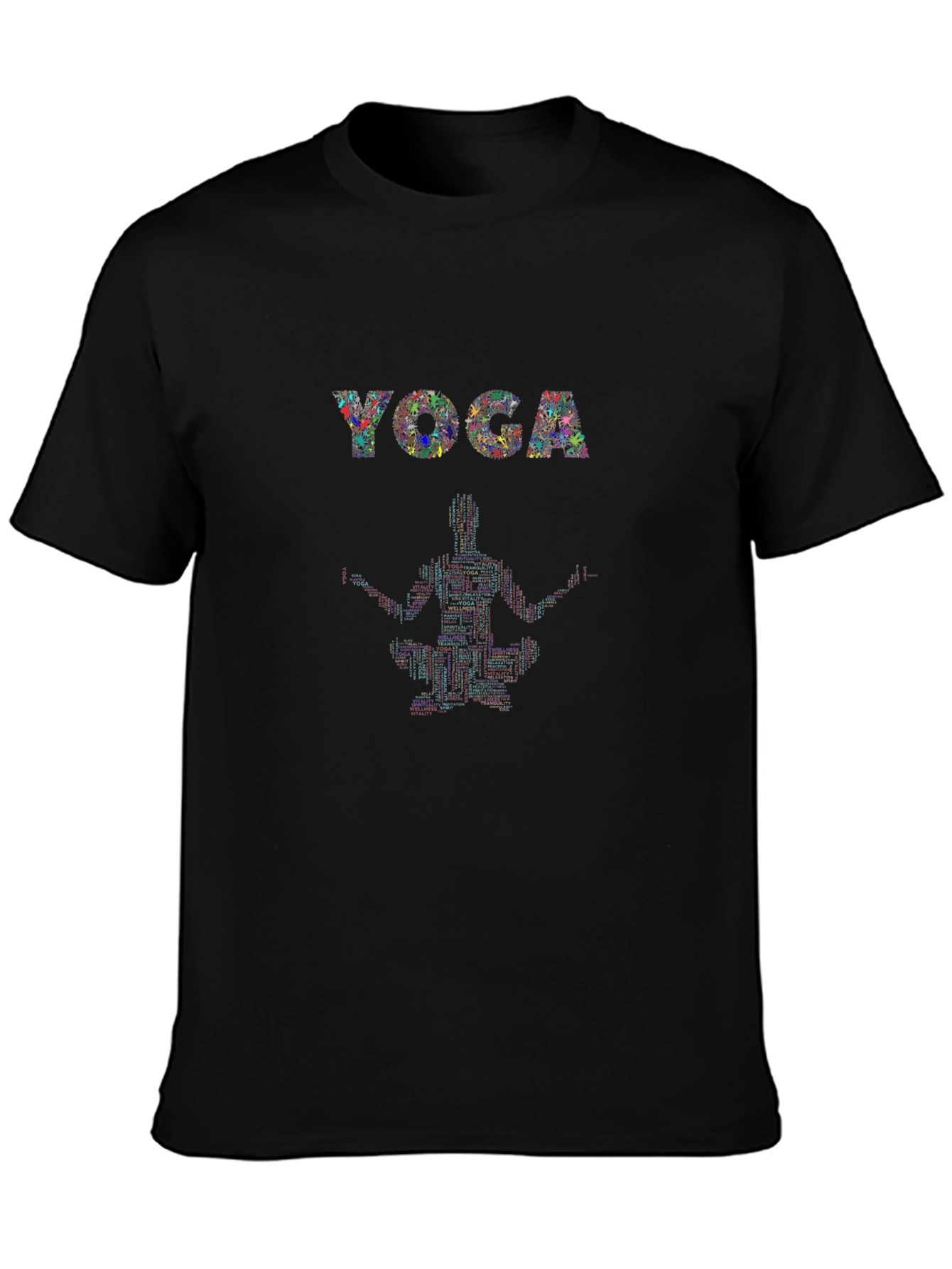 Yoga Graphic T-Shirt - Meditative Style Comfortable Fit
