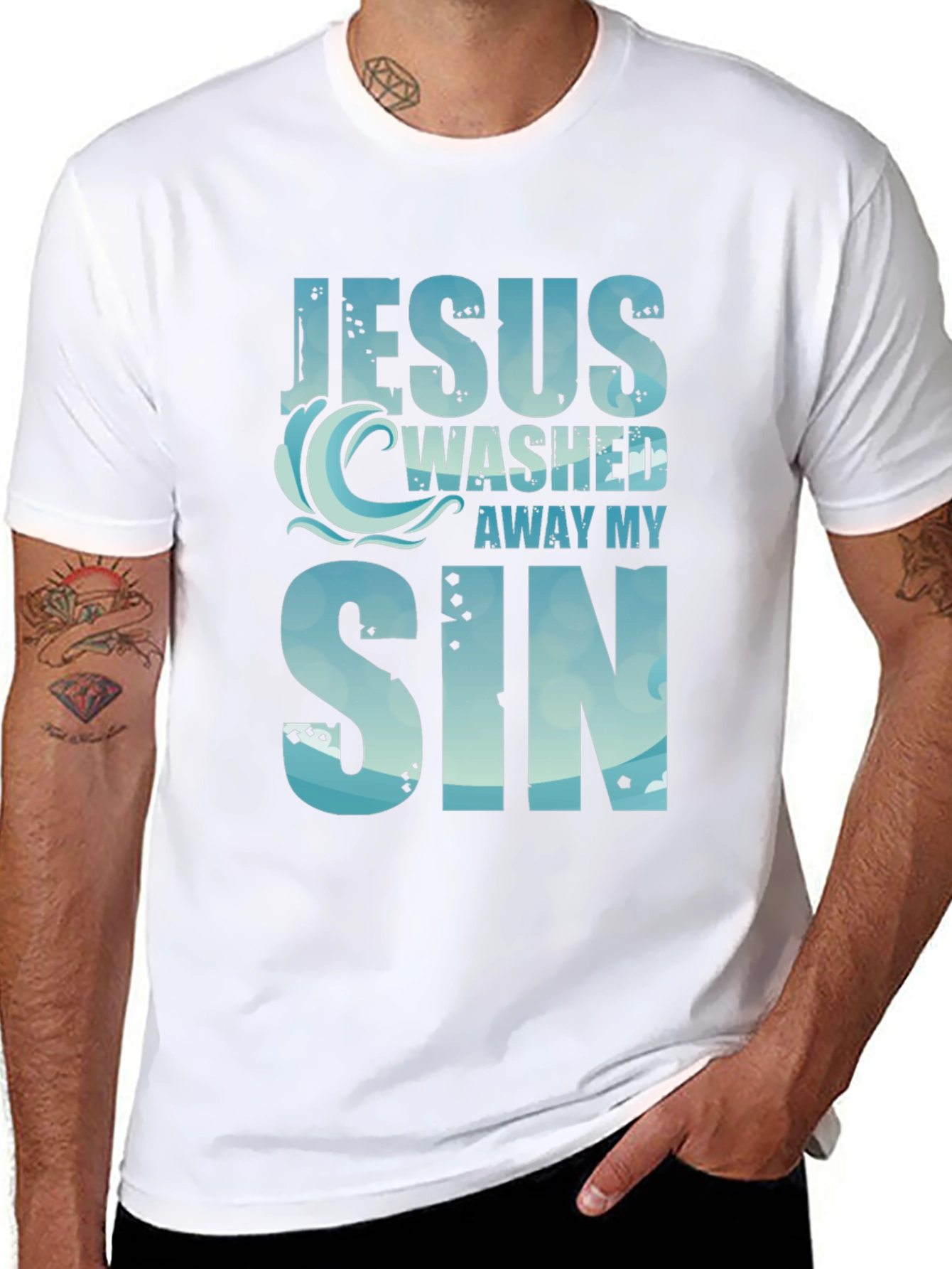 Jesus Washed Away My Sin T-Shirt