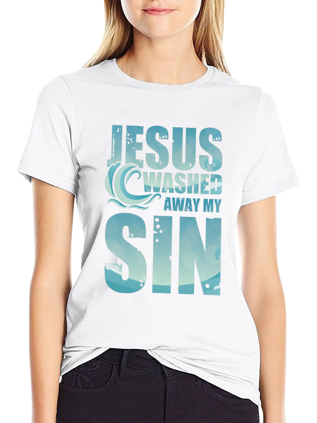 Jesus Washed Away My Sin T-Shirt
