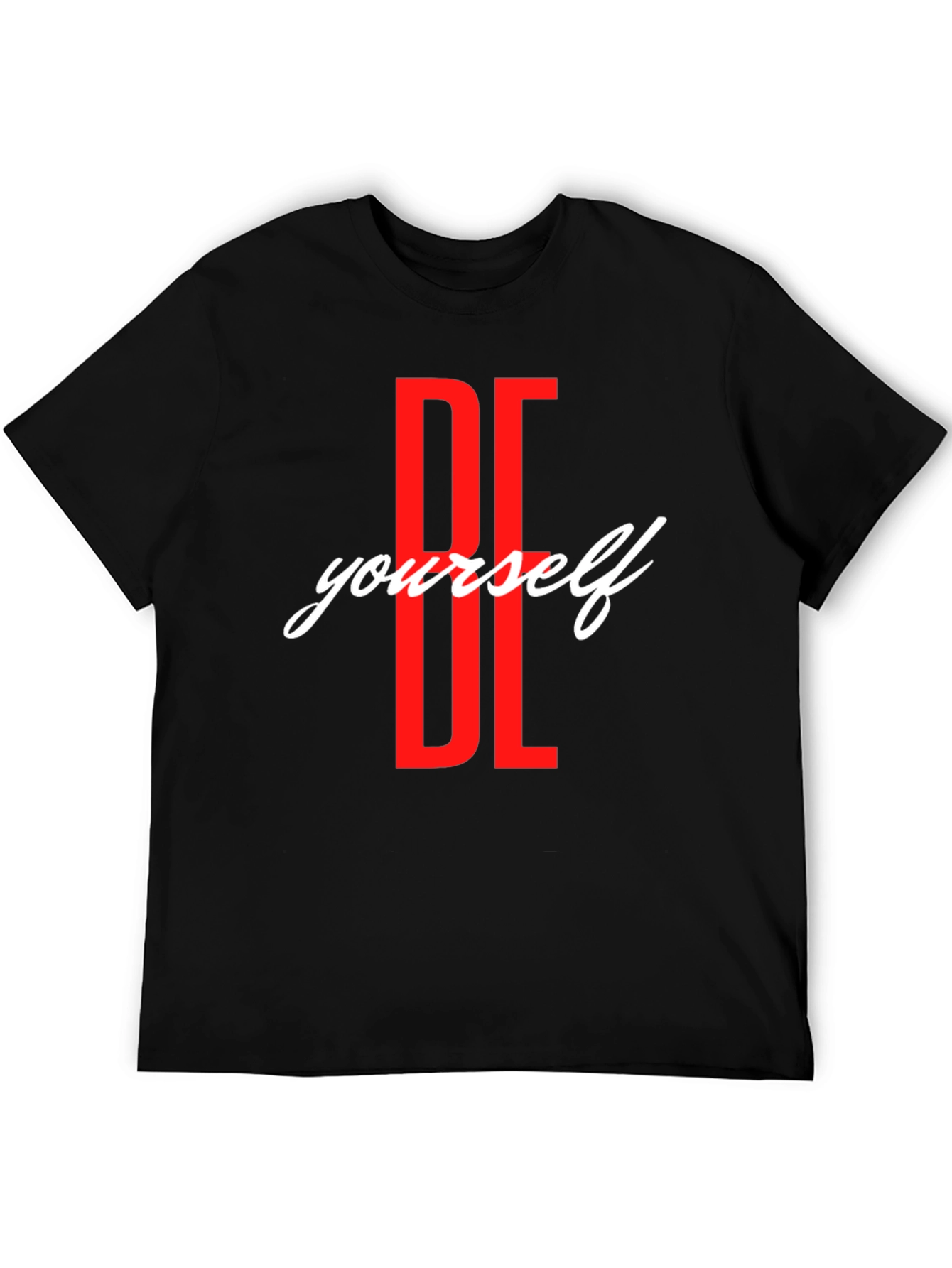 Be Yourself Graphic T-Shirt - Trendy Casual Wear
