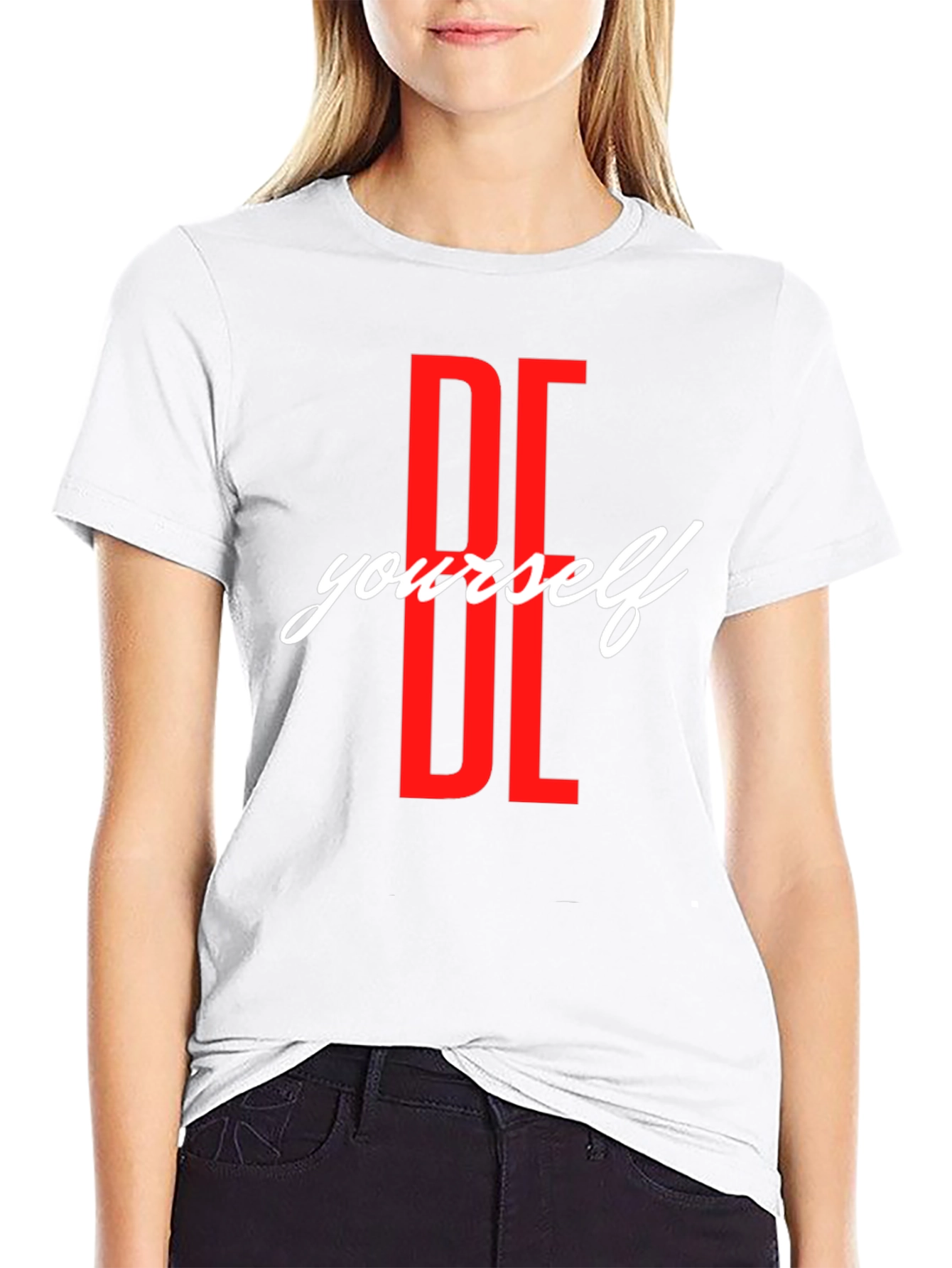 Be Yourself Graphic T-Shirt - Trendy Casual Wear