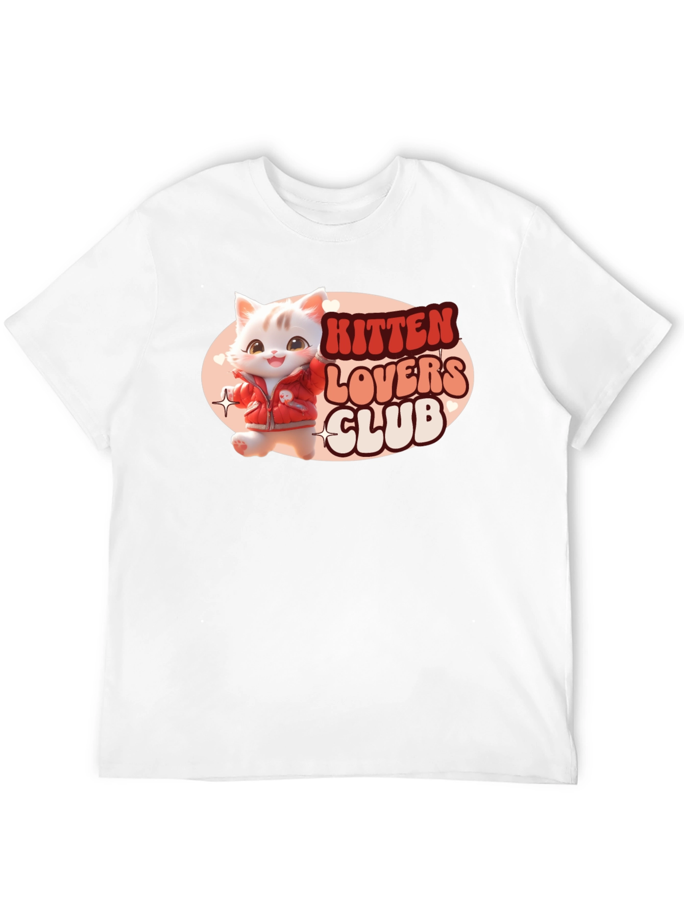 Kitten Lovers Club Black T-Shirt