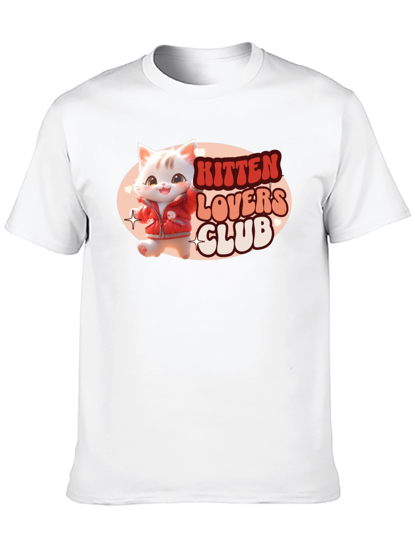 Kitten Lovers Club Black T-Shirt
