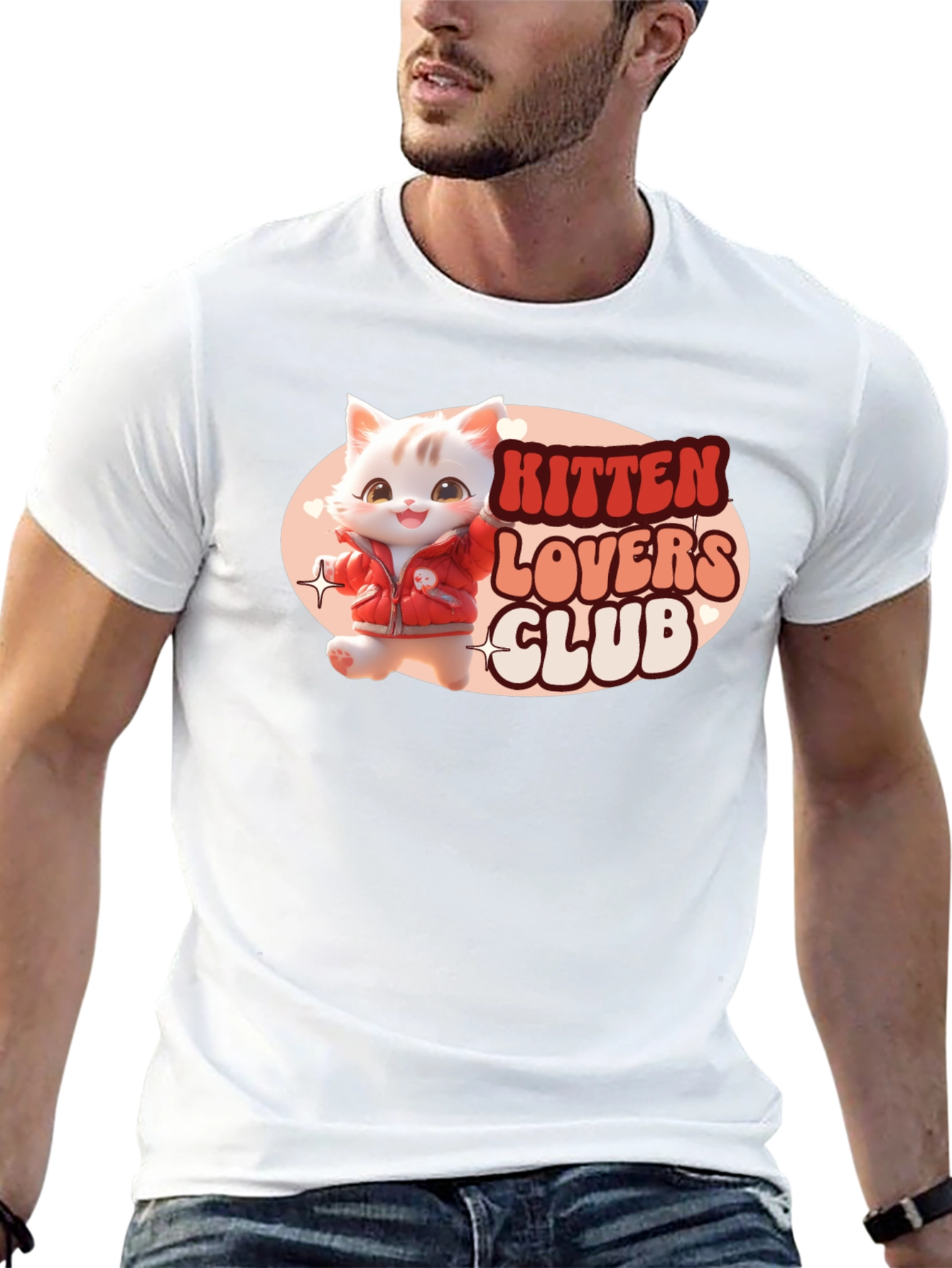 Kitten Lovers Club Black T-Shirt