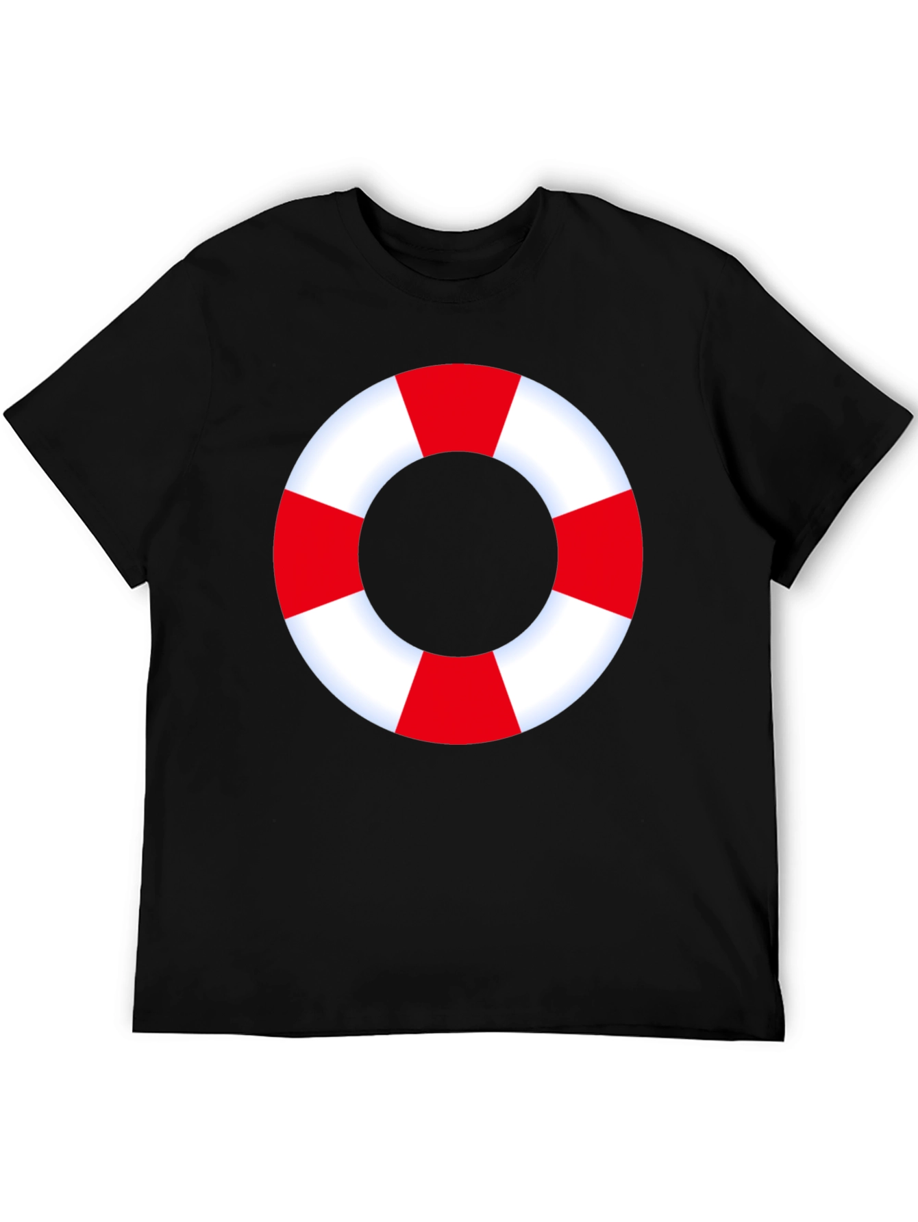 Life Preserver Graphic Tee - Nautical Style