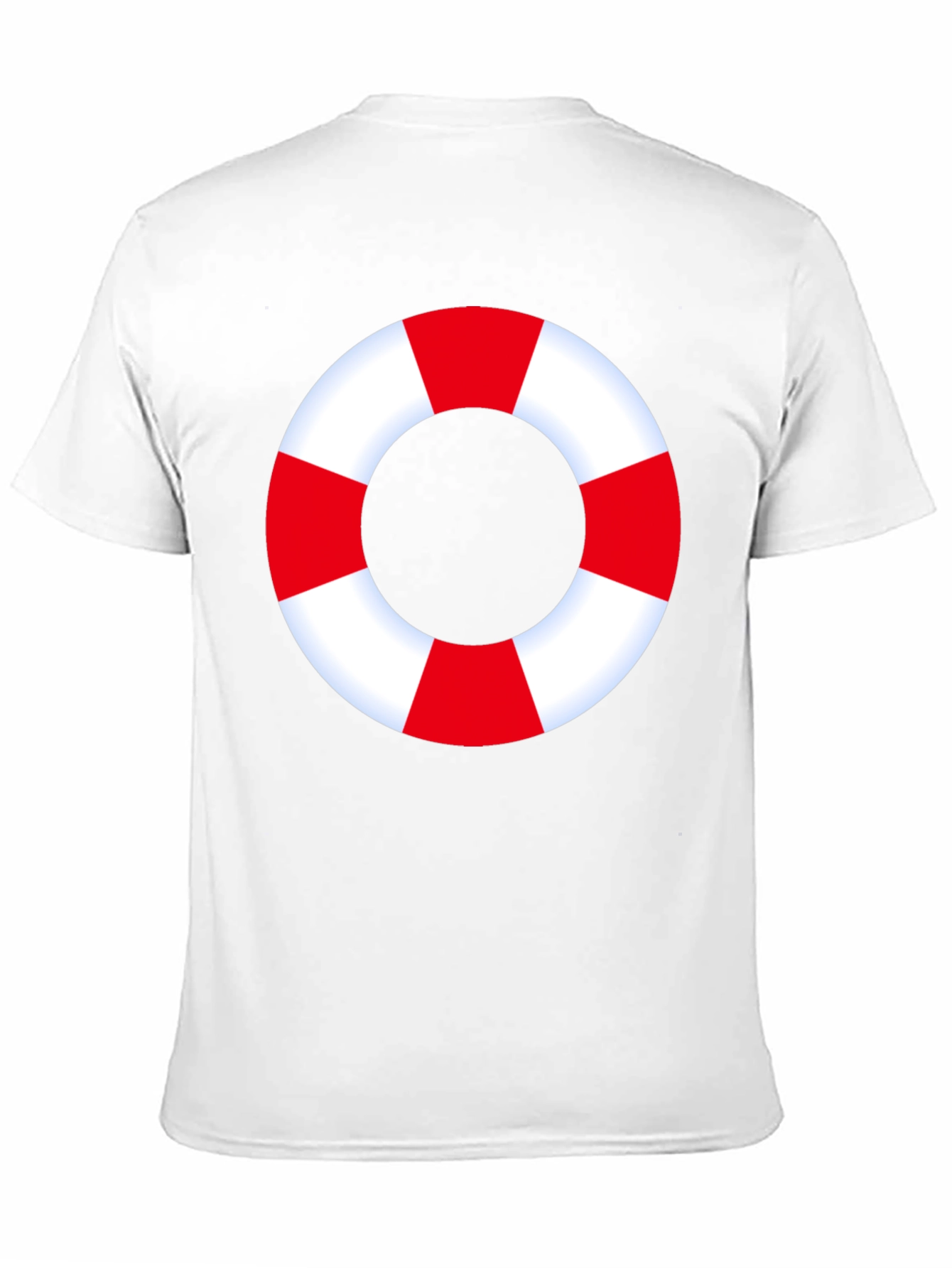 Life Preserver Graphic Tee - Nautical Style