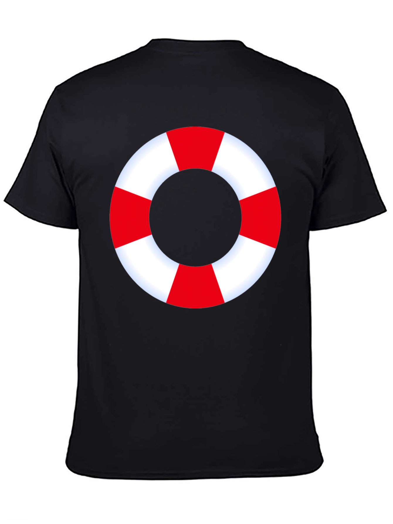 Life Preserver Graphic Tee - Nautical Style