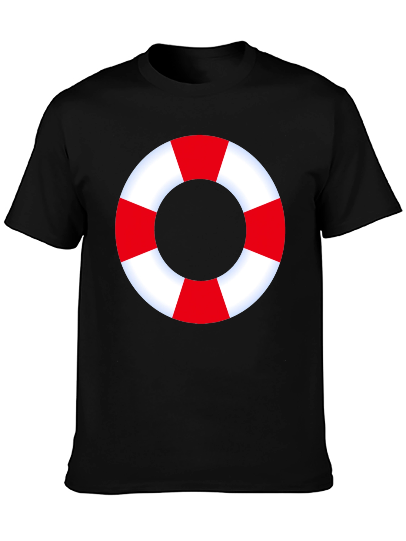 Life Preserver Graphic Tee - Nautical Style