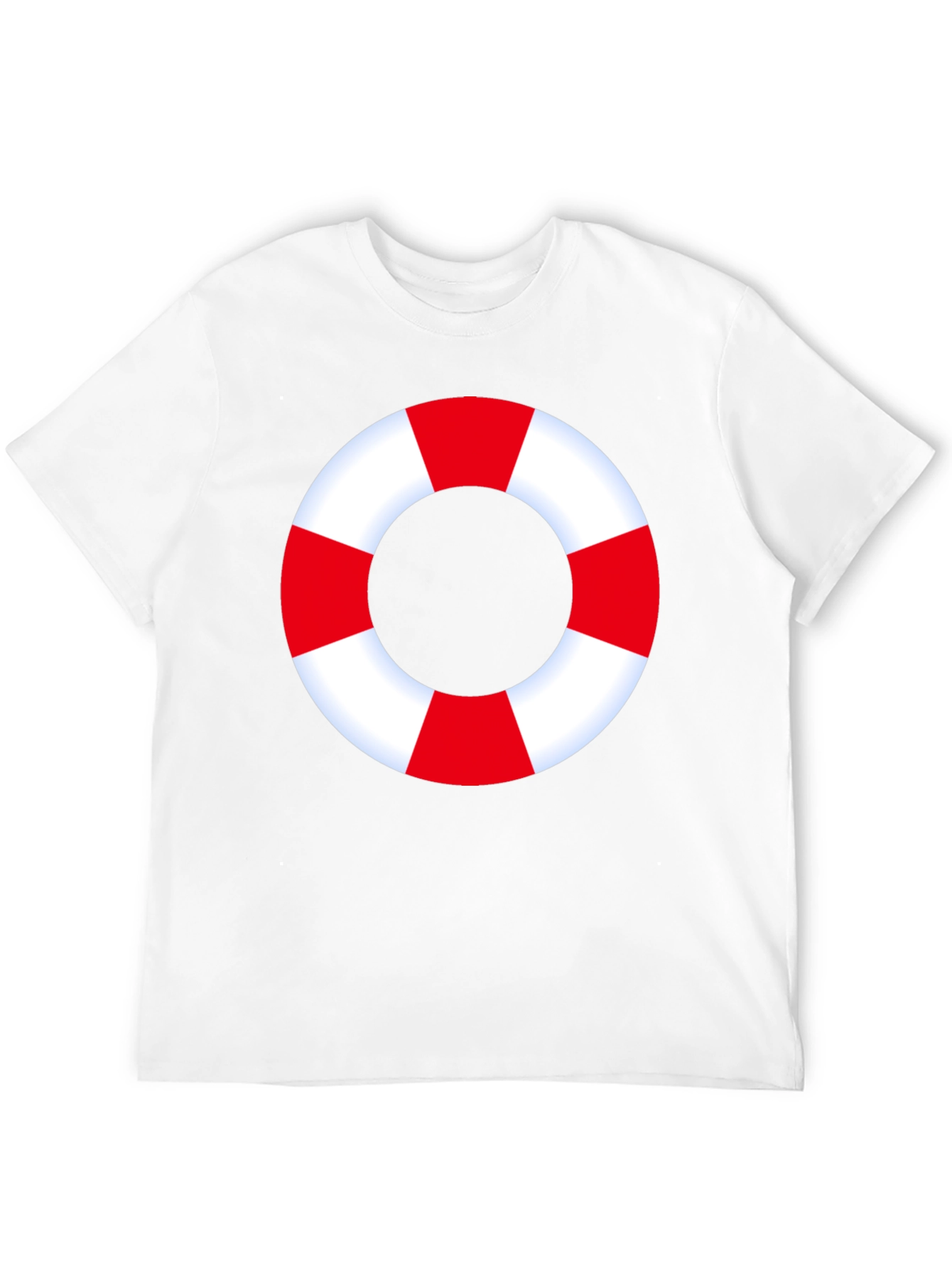 Life Preserver Graphic Tee - Nautical Style