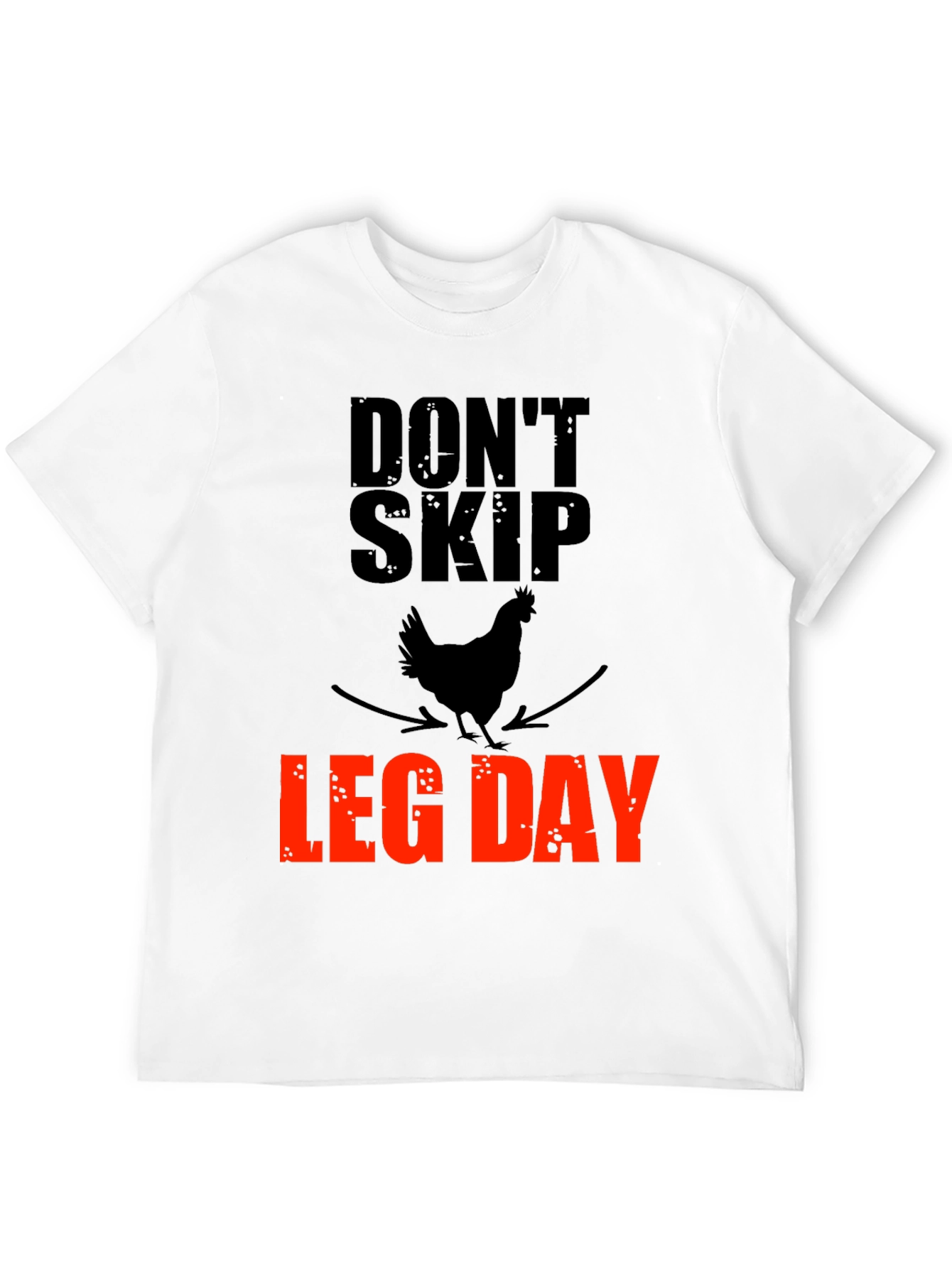 Dont Skip Leg Day Graphic Tee - Gym Motivation