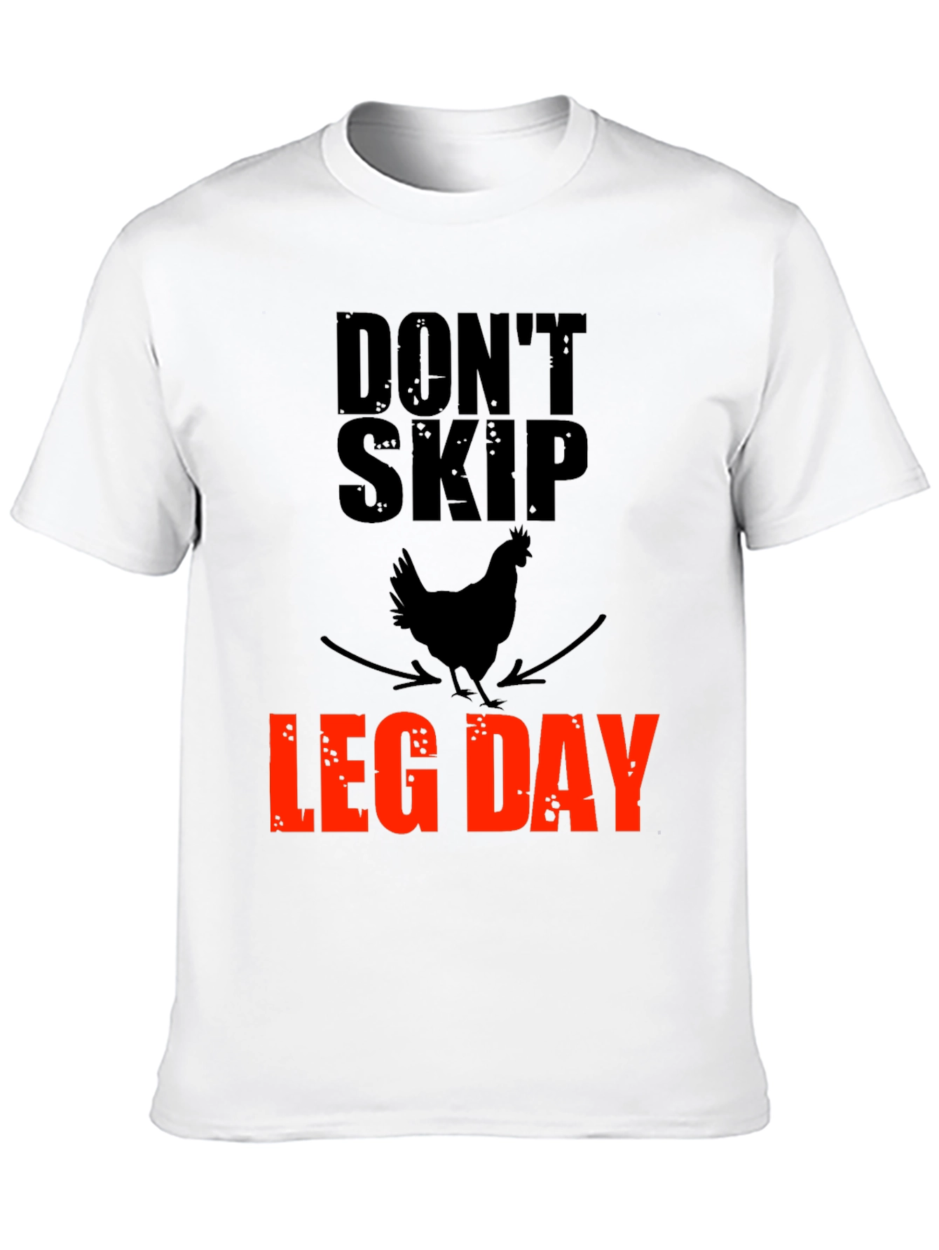Dont Skip Leg Day Graphic Tee - Gym Motivation