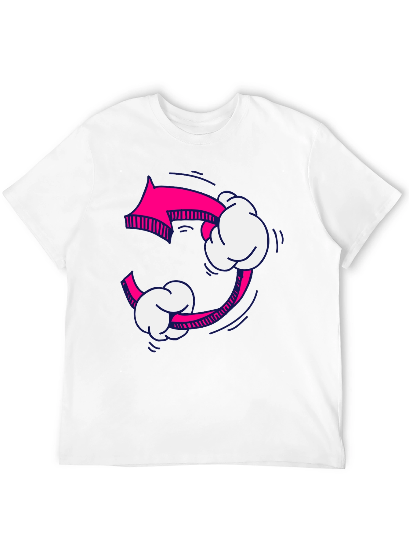 Pink Arrow Recycle Graphic Tee