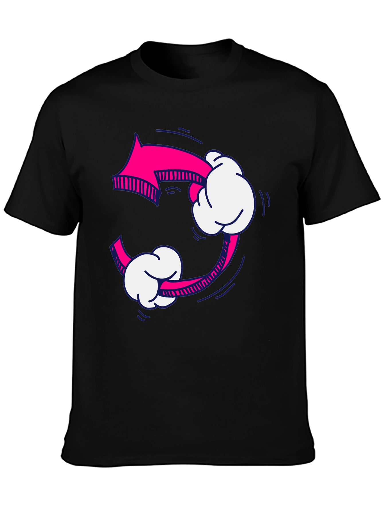 Pink Arrow Recycle Graphic Tee