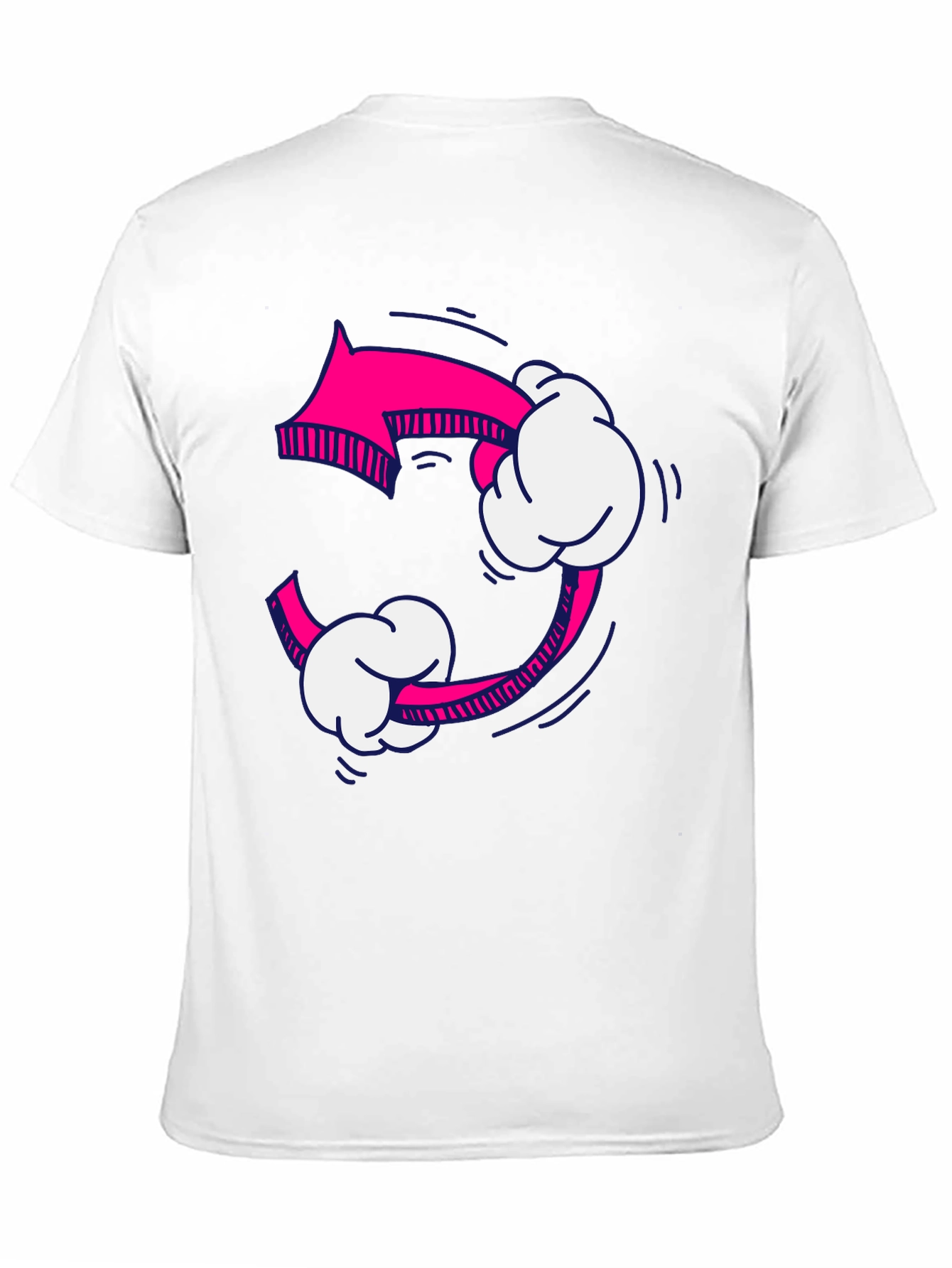 Pink Arrow Recycle Graphic Tee