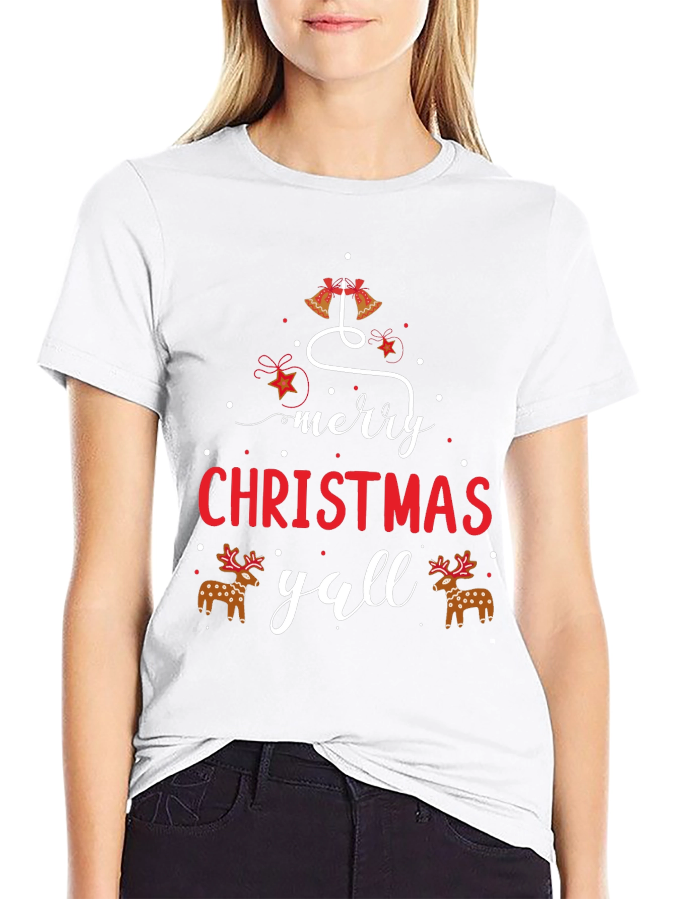 Merry Christmas Yall Holiday Tee