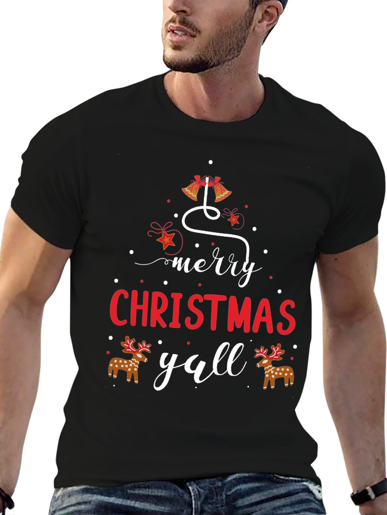 Merry Christmas Yall Holiday Tee
