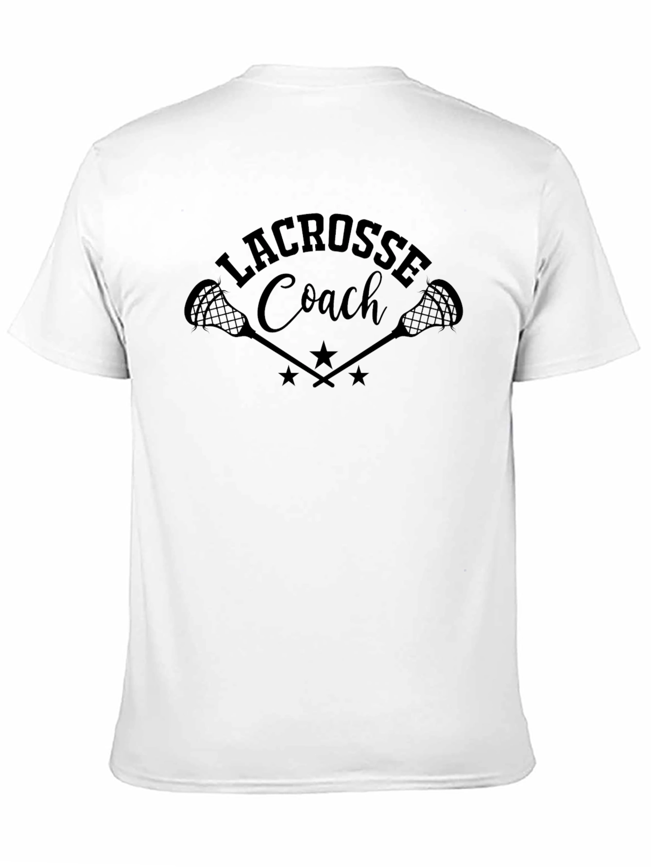 Lacrosse Coach Graphic T-Shirt