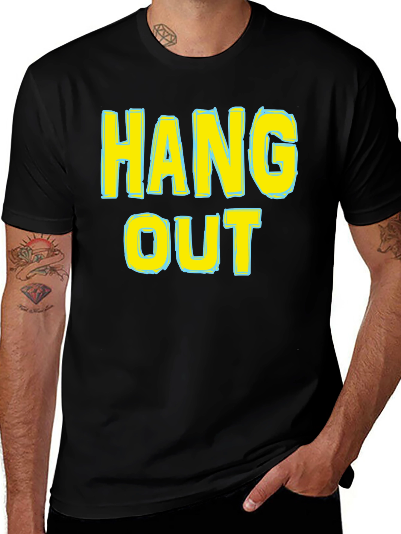 Hang Out Graphic Tee - Casual Comfort