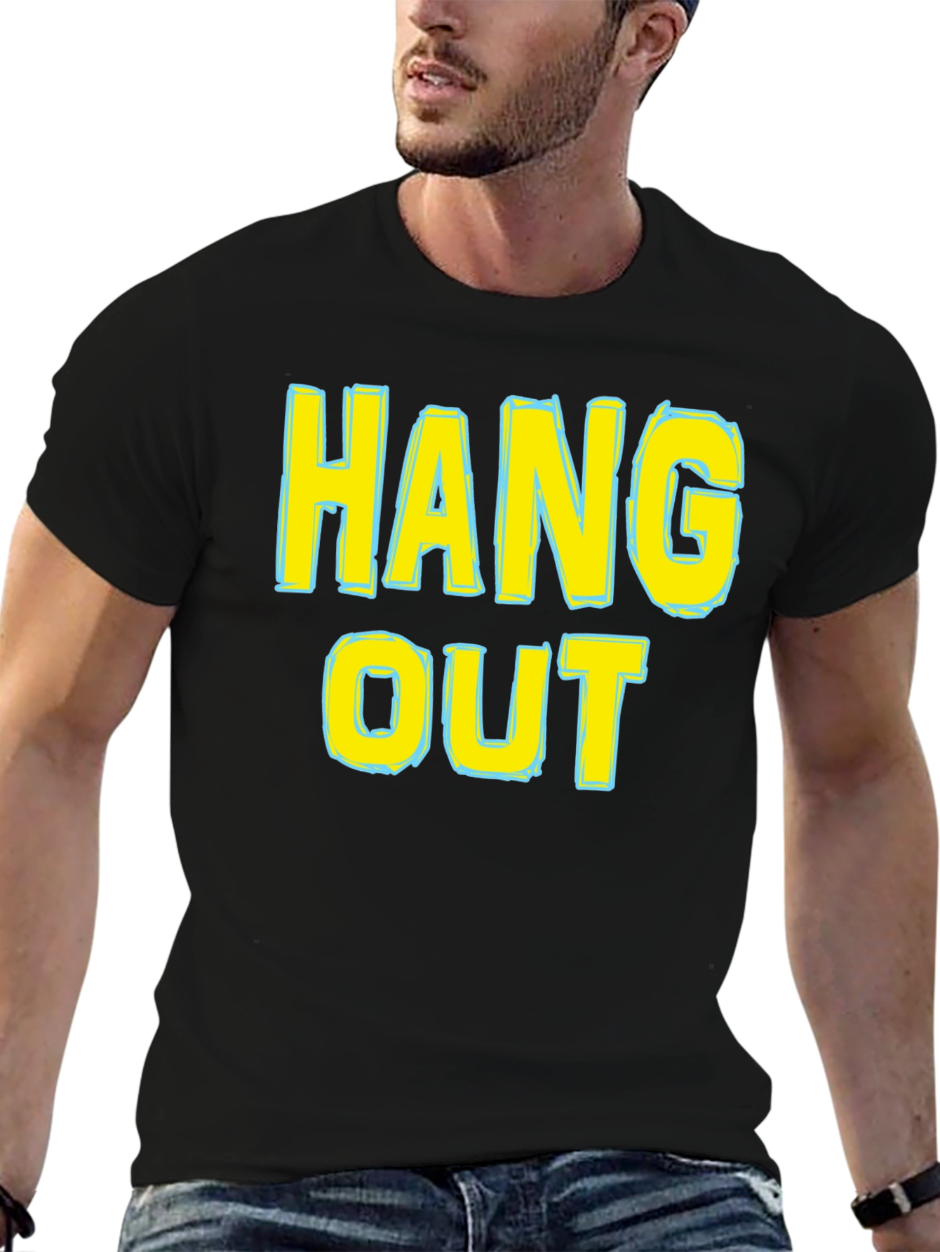 Hang Out Graphic Tee - Casual Comfort