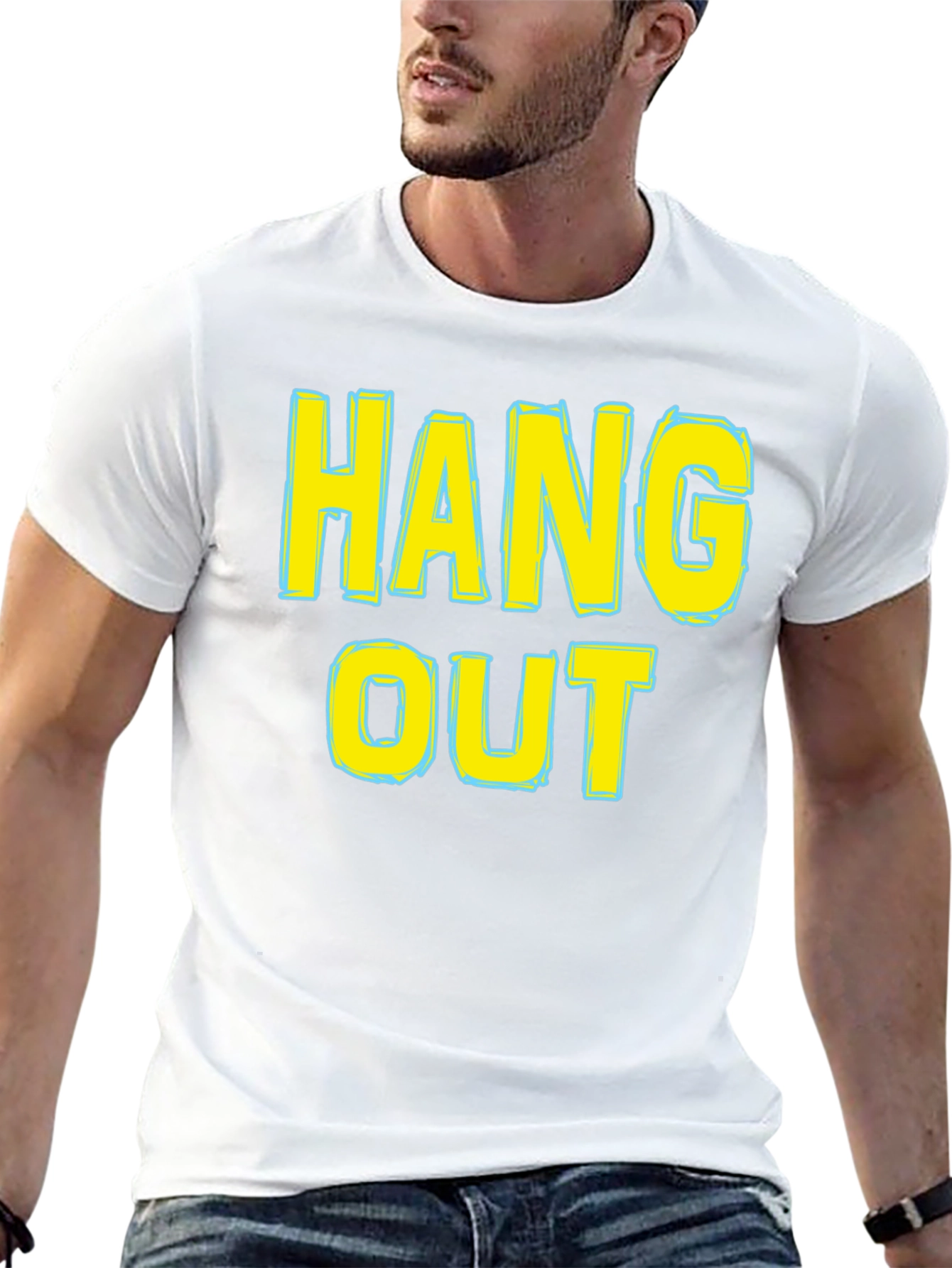 Hang Out Graphic Tee - Casual Comfort