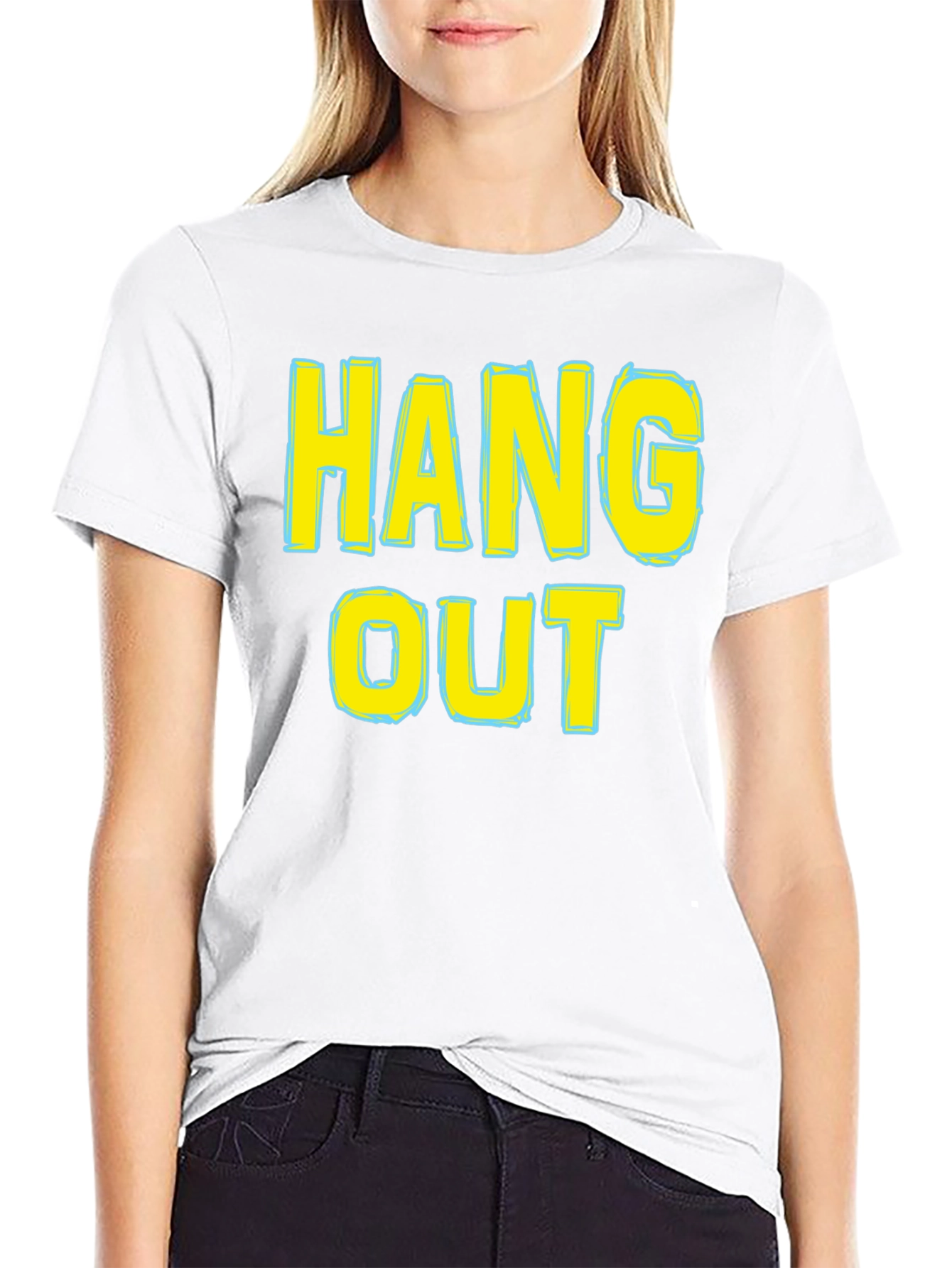 Hang Out Graphic Tee - Casual Comfort