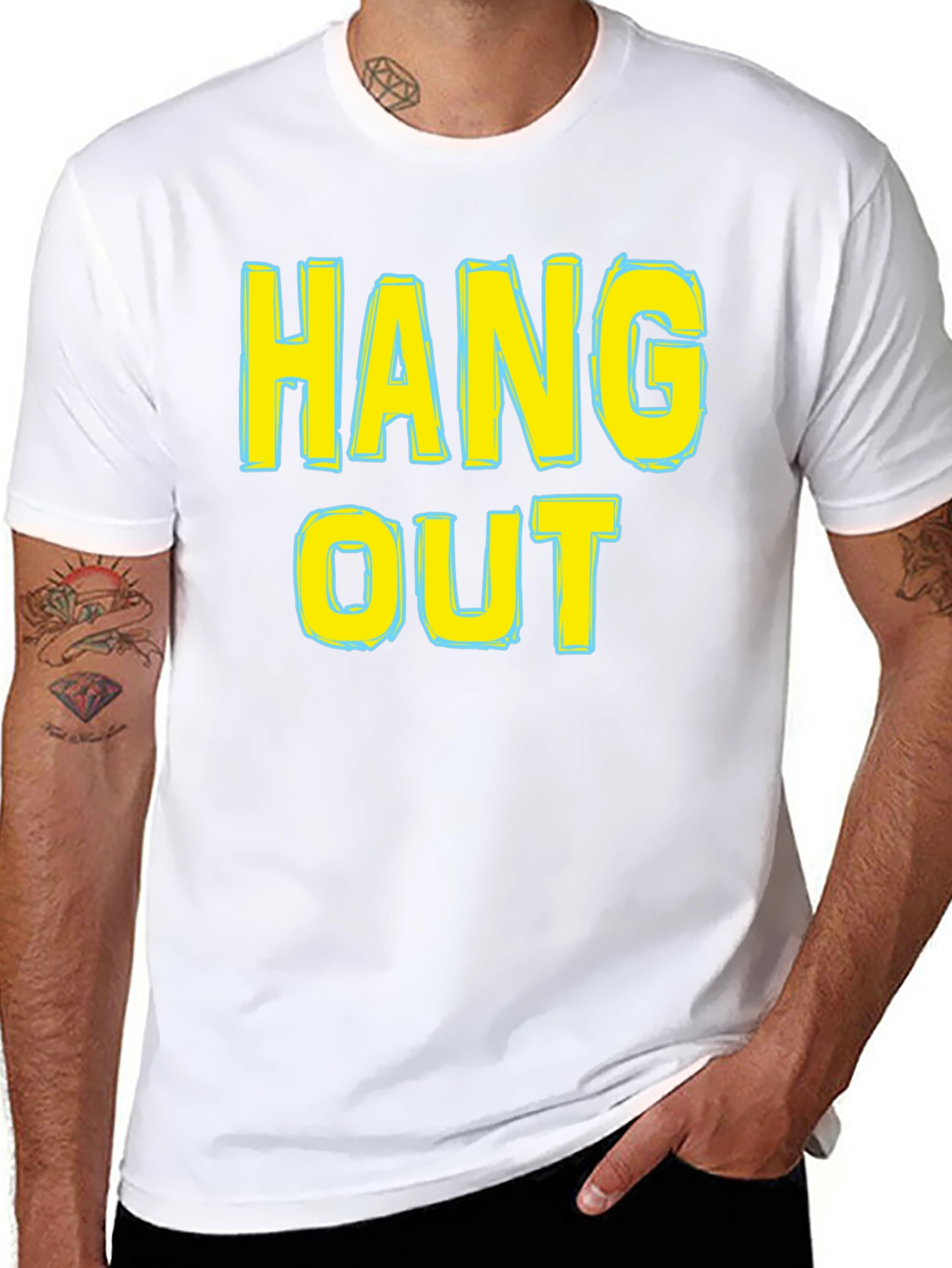 Hang Out Graphic Tee - Casual Comfort