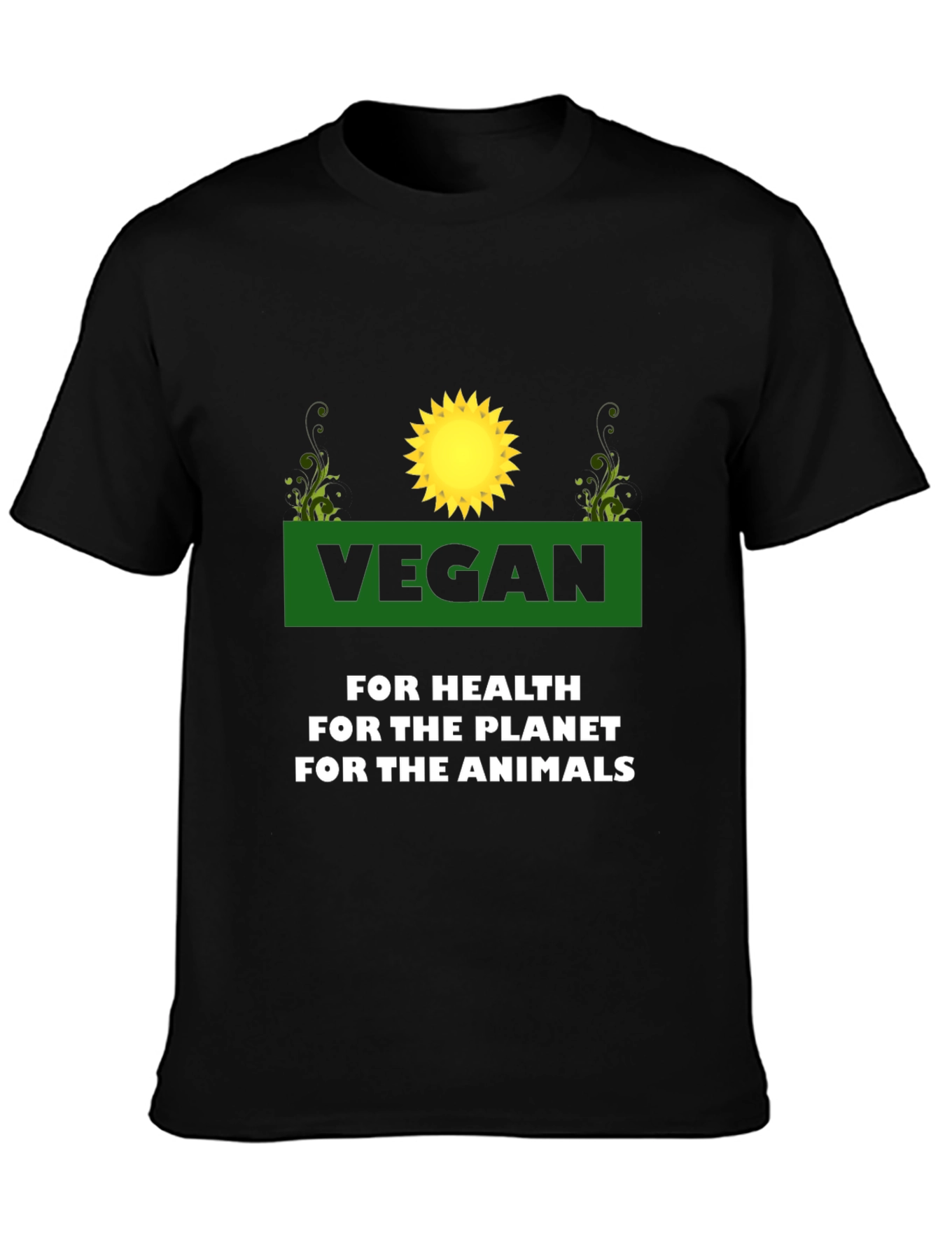 Vegan T-Shirt - For Health Planet Animals