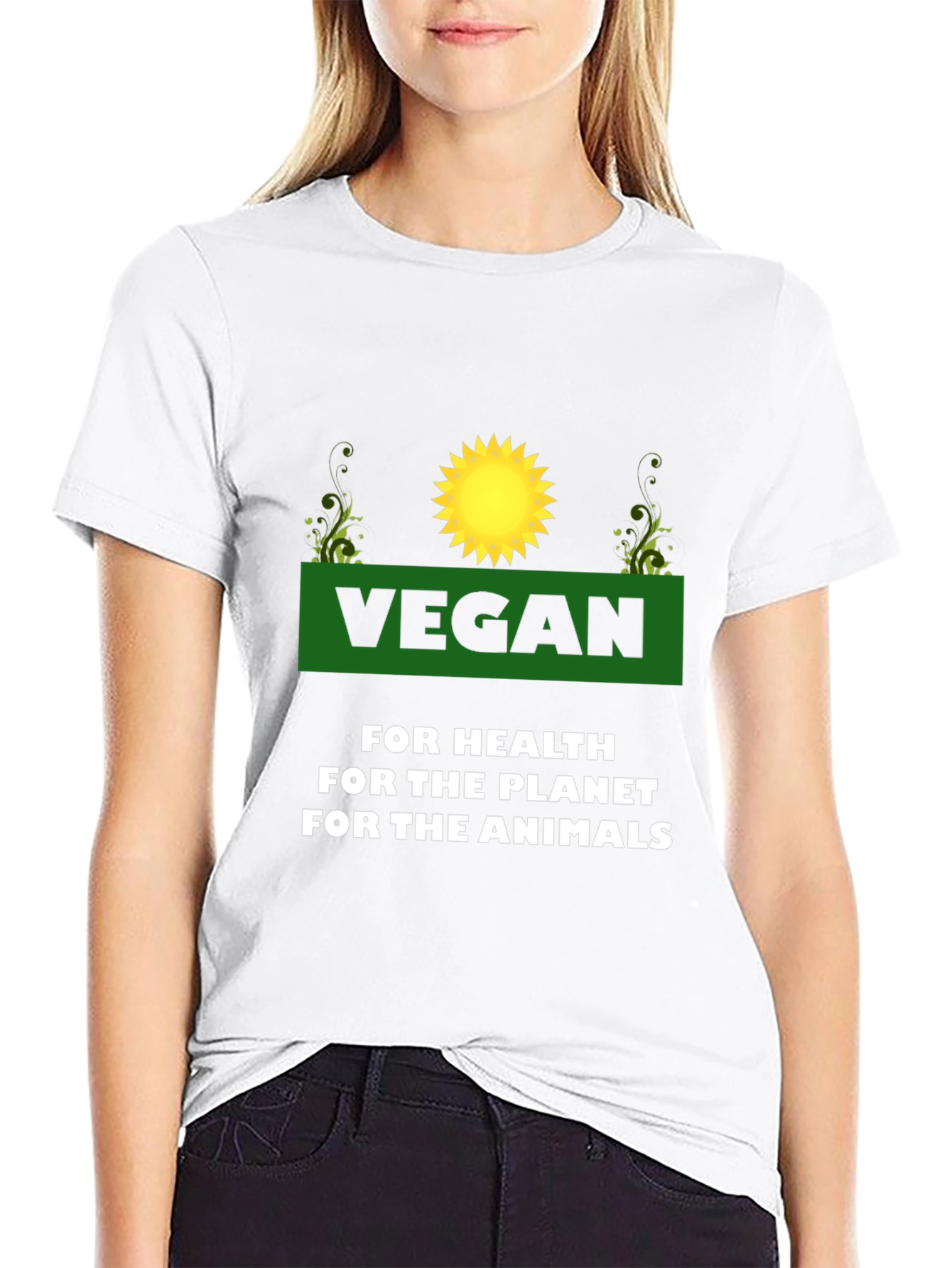 Vegan T-Shirt - For Health Planet Animals