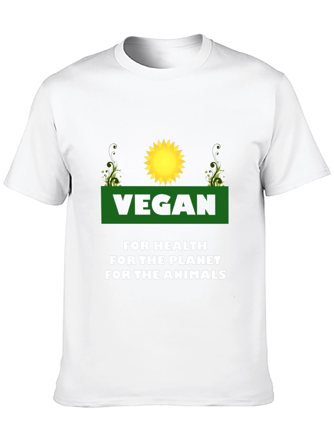 Vegan T-Shirt - For Health Planet Animals