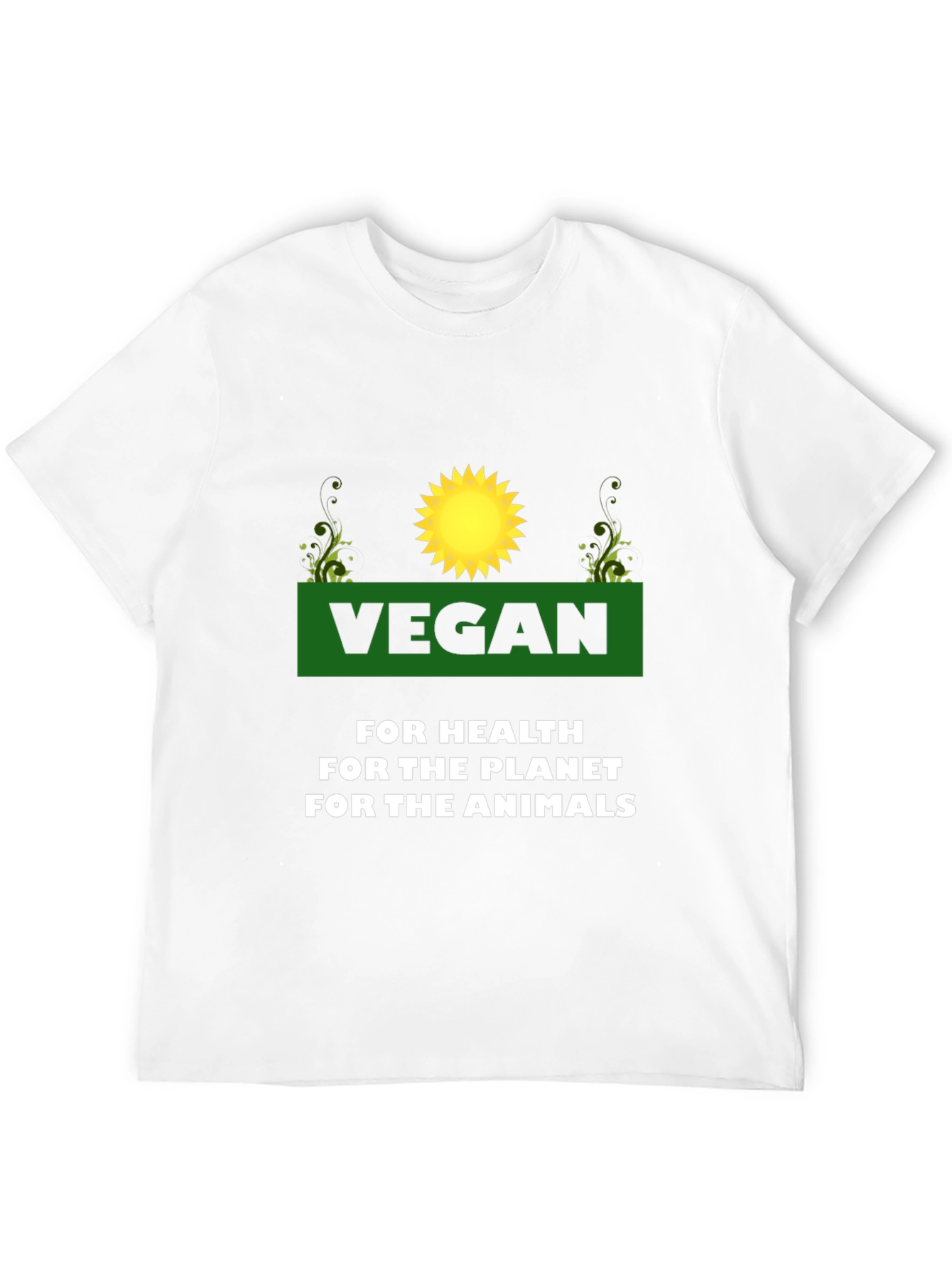 Vegan T-Shirt - For Health Planet Animals