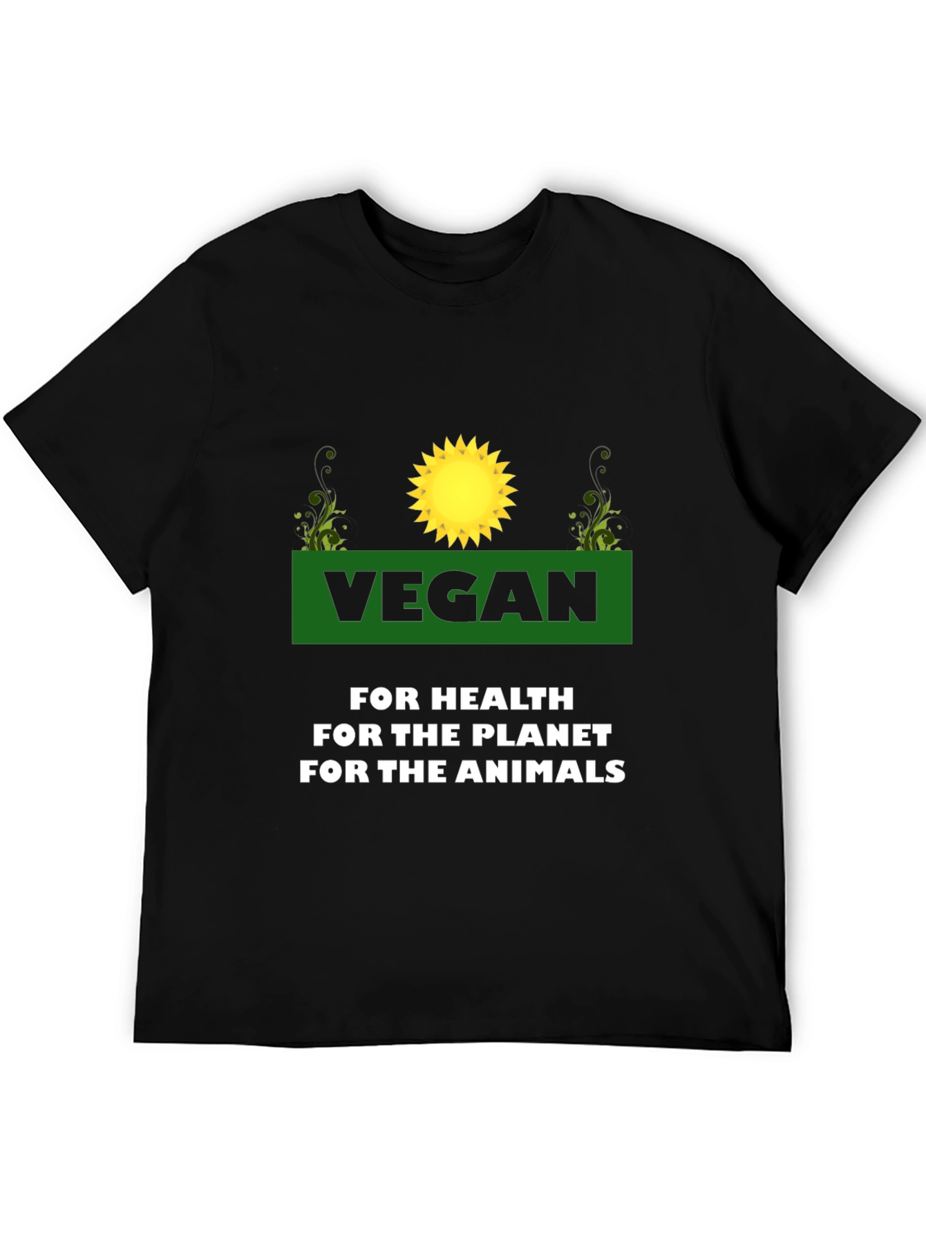 Vegan T-Shirt - For Health Planet Animals