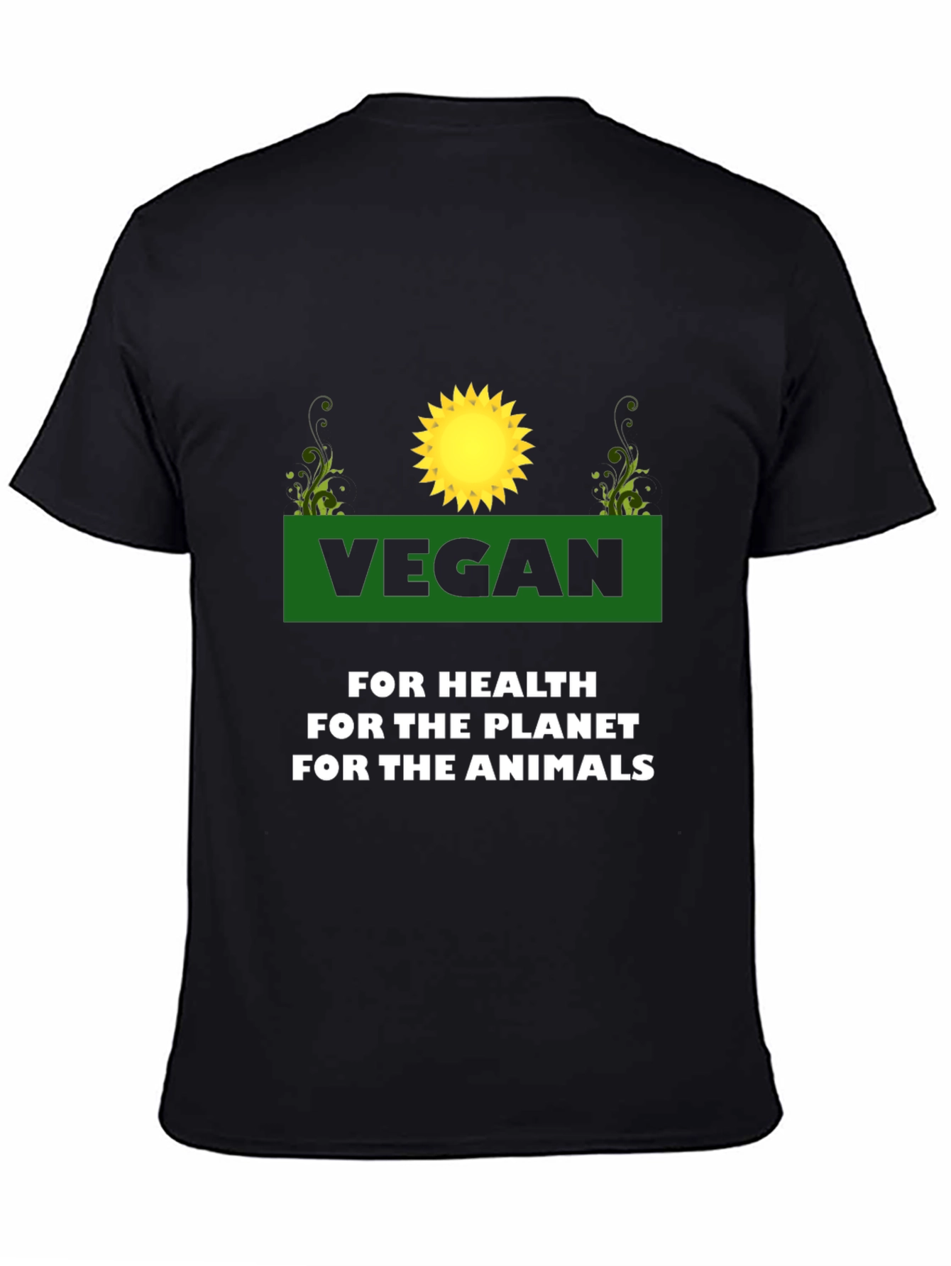 Vegan T-Shirt - For Health Planet Animals