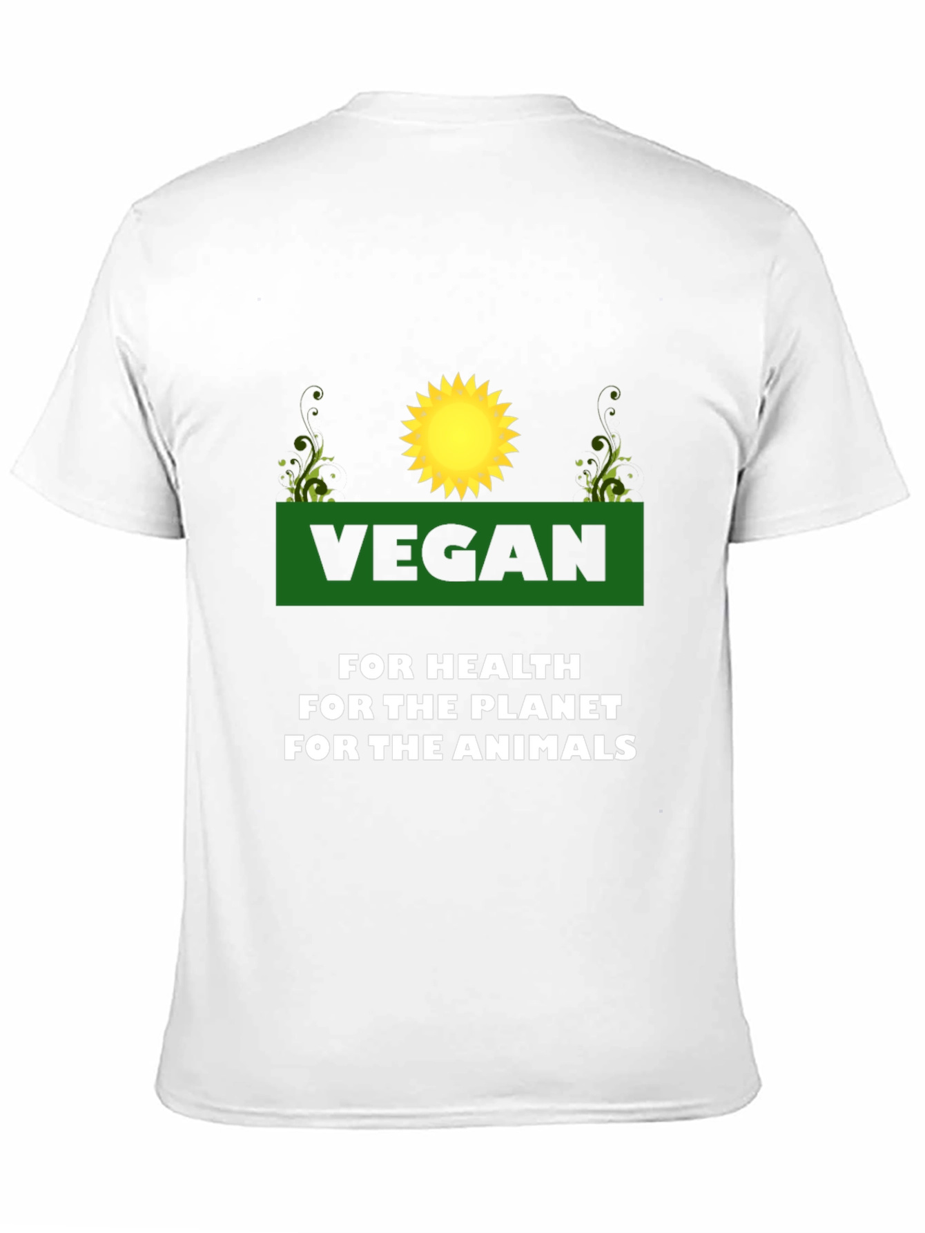 Vegan T-Shirt - For Health Planet Animals