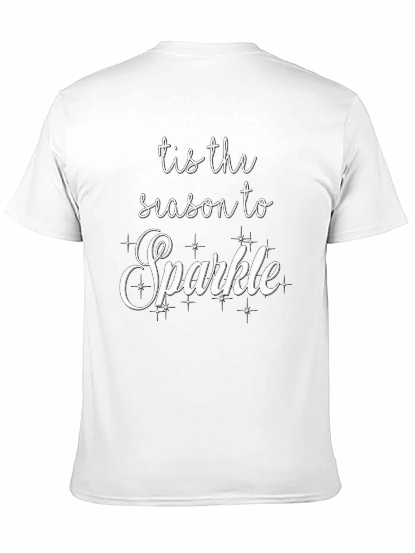 Tis the Season to Sparkle Black T-Shirt