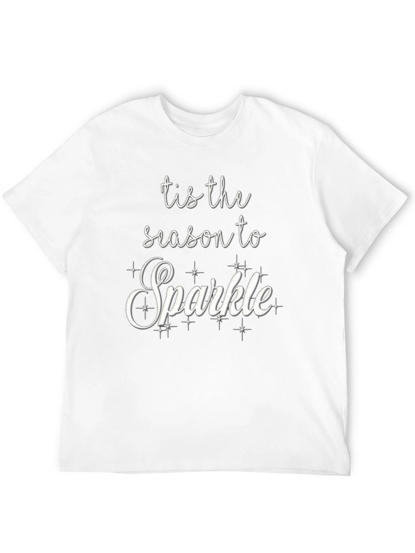 Tis the Season to Sparkle Black T-Shirt