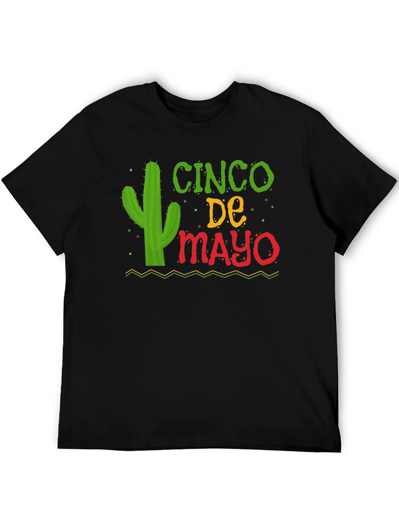 Cinco De Mayo Cactus Graphic Tee