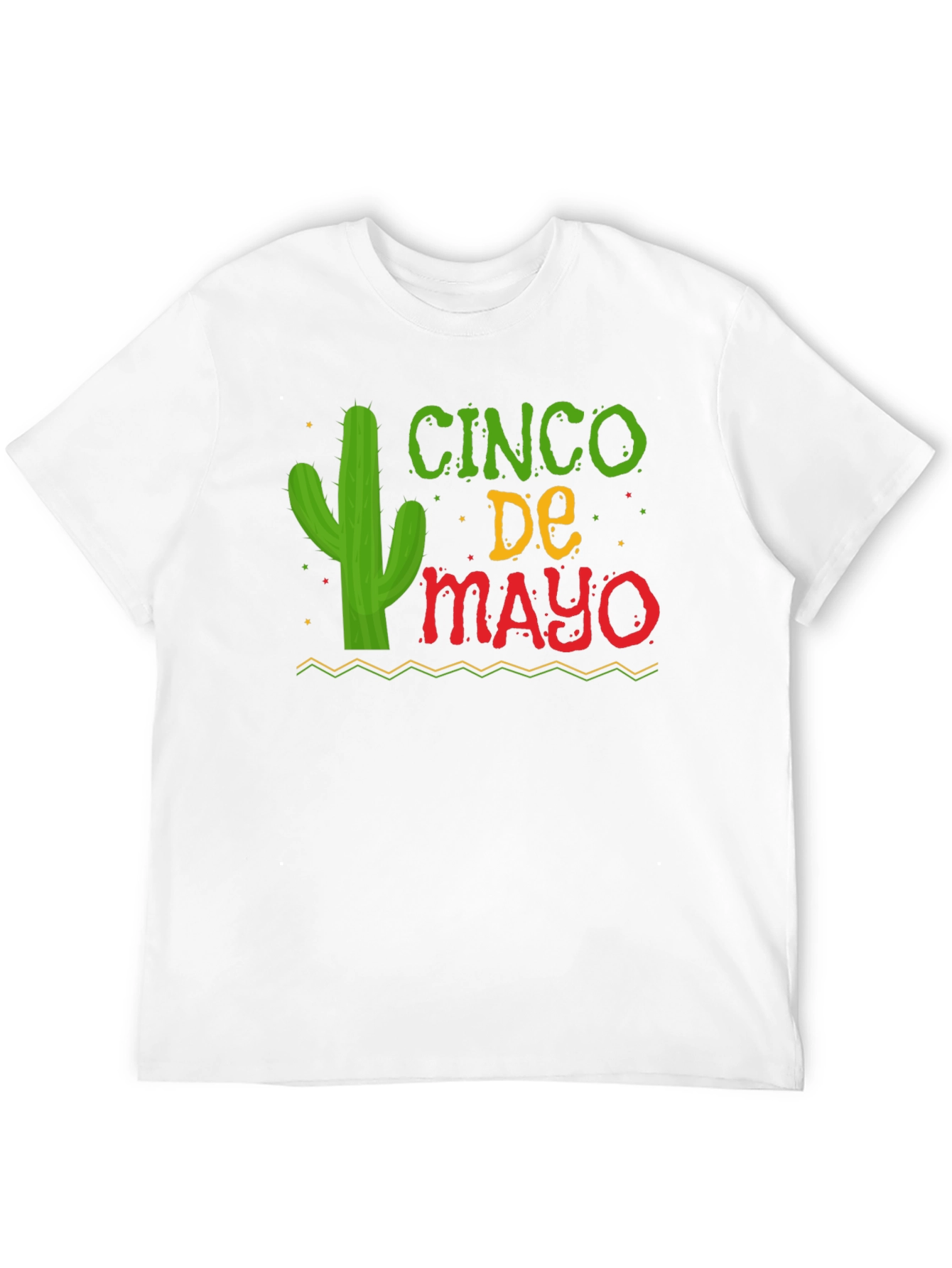 Cinco De Mayo Cactus Graphic Tee