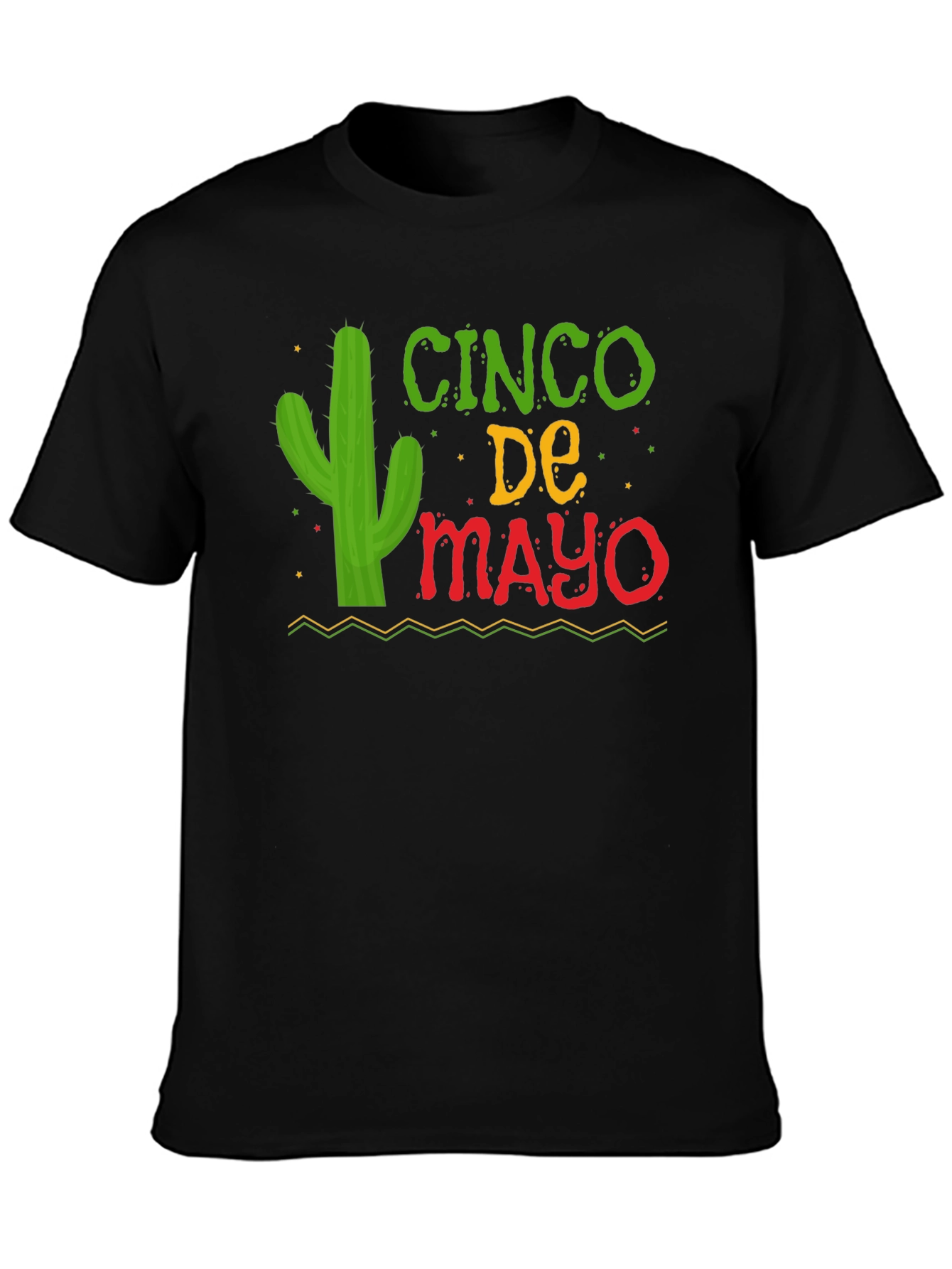 Cinco De Mayo Cactus Graphic Tee