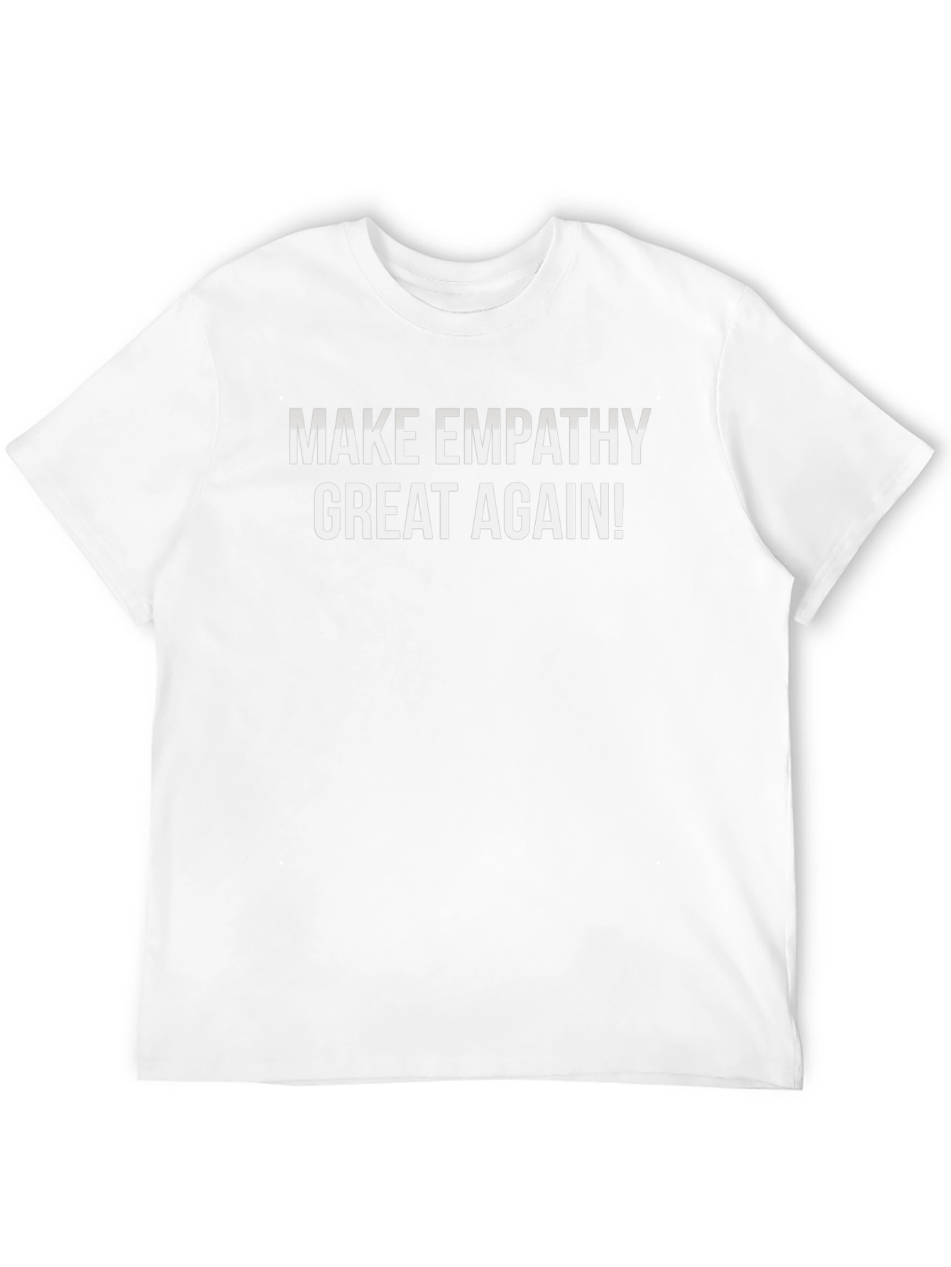Make Empathy Great Again Black T-Shirt