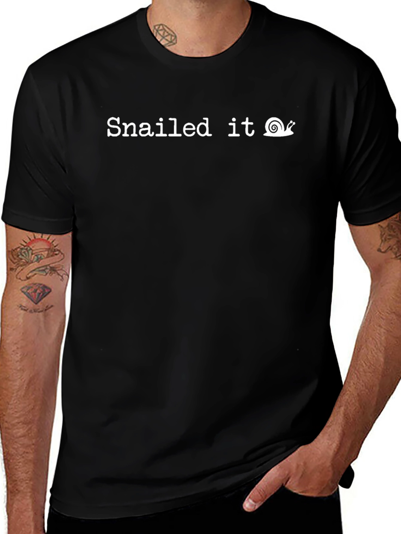 Snailed It! Graphic Tee - Soft Cotton Crewneck