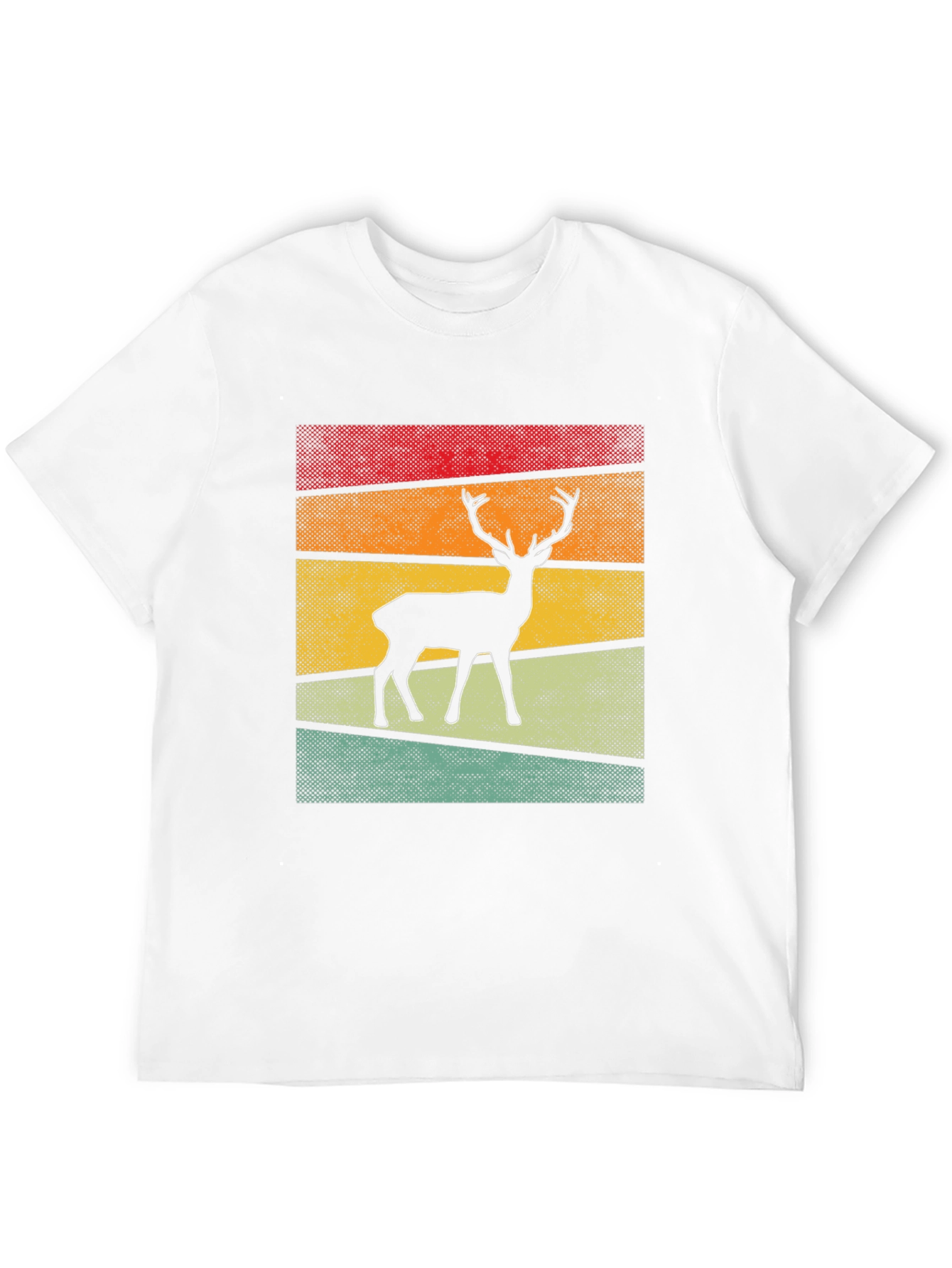 Retro Deer Graphic Tee