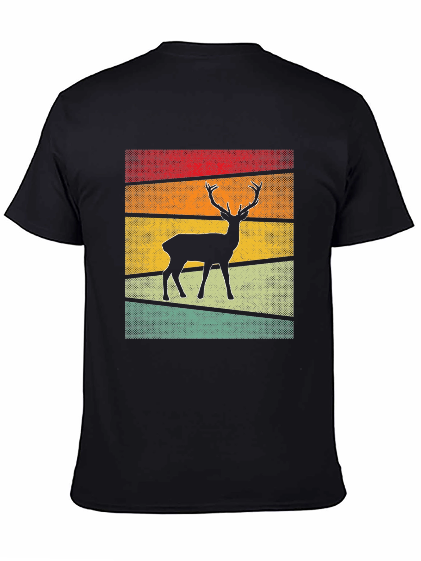 Retro Deer Graphic Tee